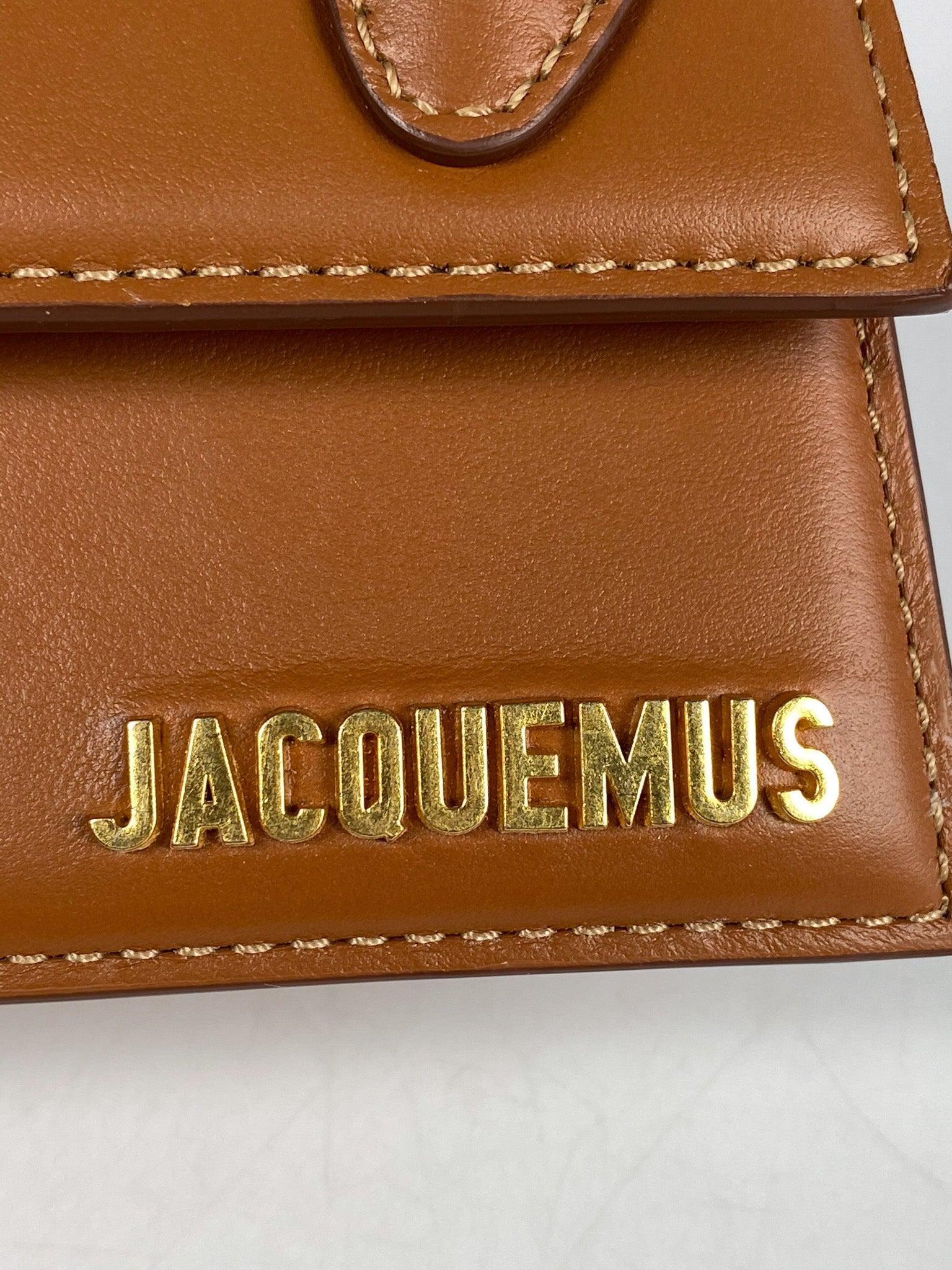 Jacquemus Jacquemus Le Chiquito Y Brown Mini Bag in Gold Hardware - Image 10