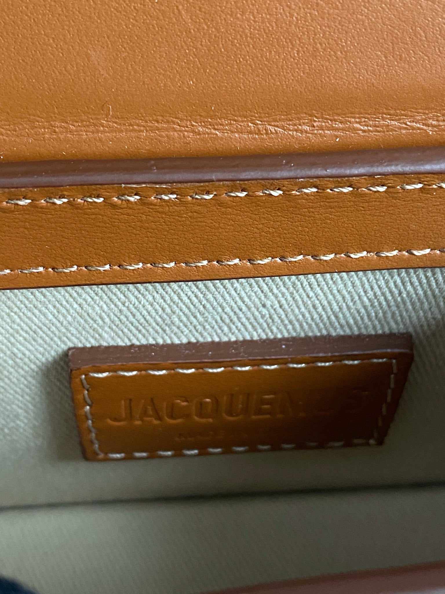 Jacquemus Jacquemus Le Chiquito Y Brown Mini Bag in Gold Hardware - Image 20