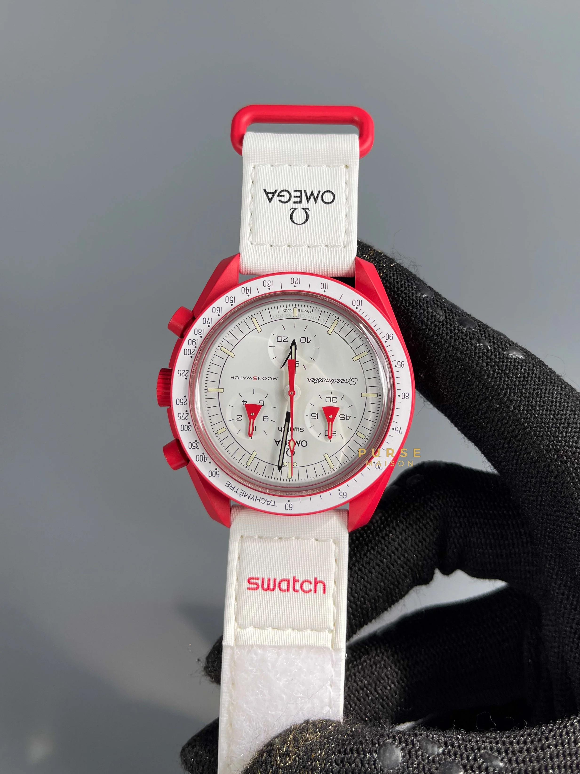 Omega Omega x Swatch Bioceramic MoonSwatch Collection Mission to Mars - Image 3