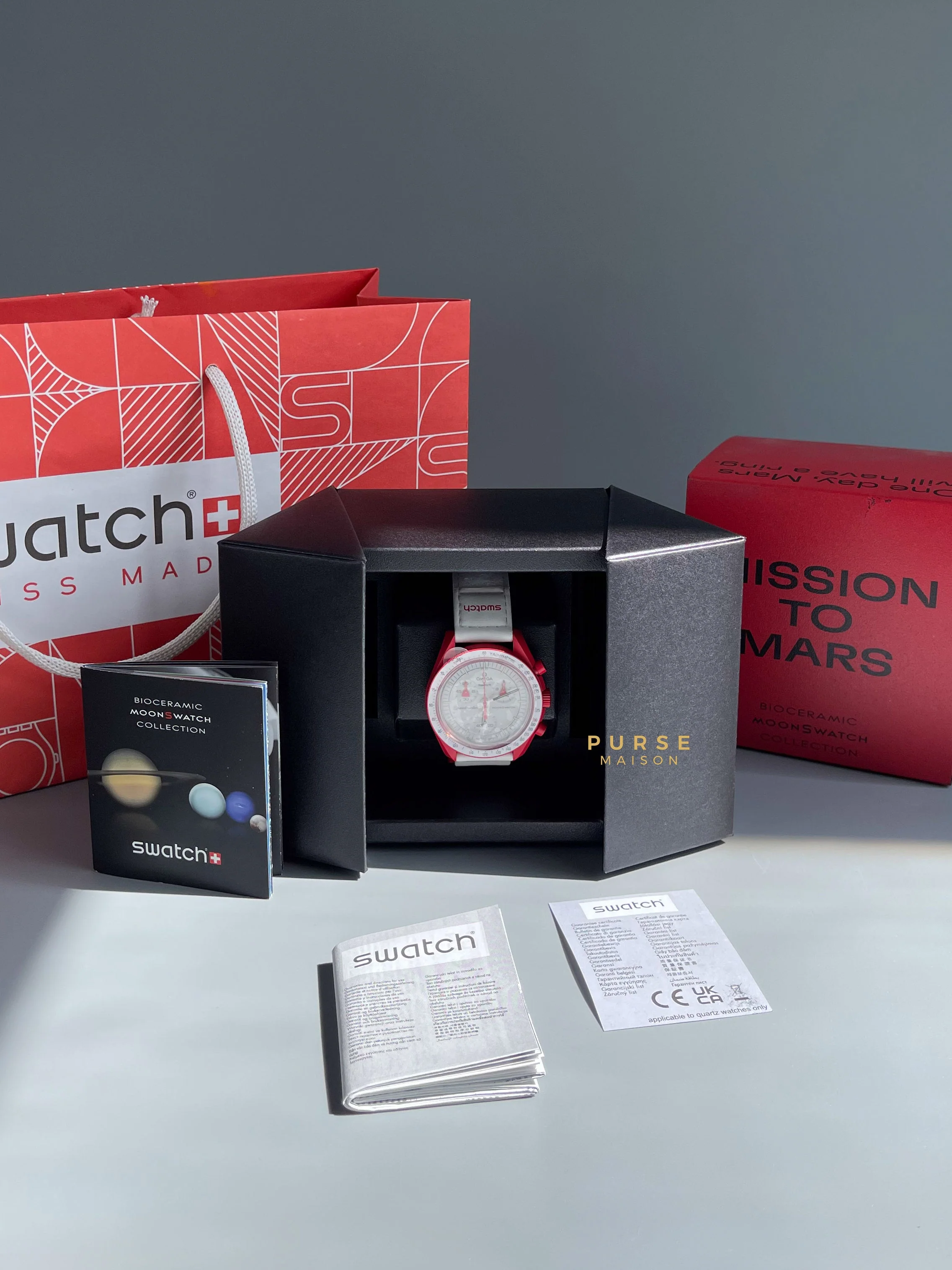 Omega Omega x Swatch Bioceramic MoonSwatch Collection Mission to Mars - Image 8