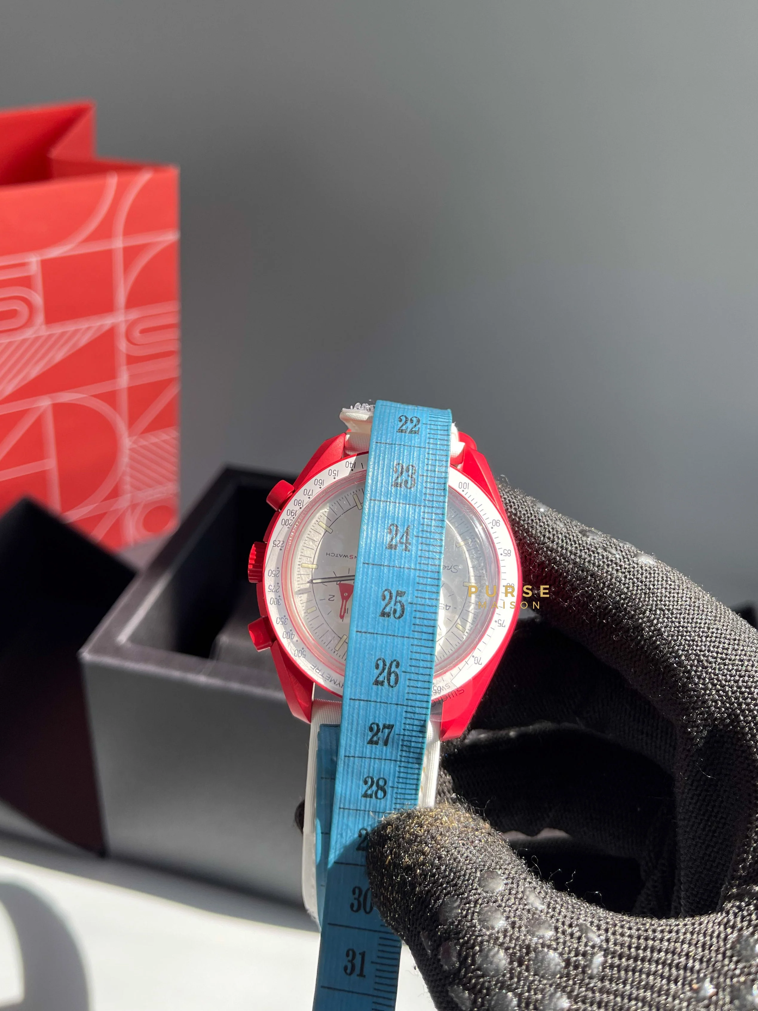 Omega Omega x Swatch Bioceramic MoonSwatch Collection Mission to Mars - Image 9