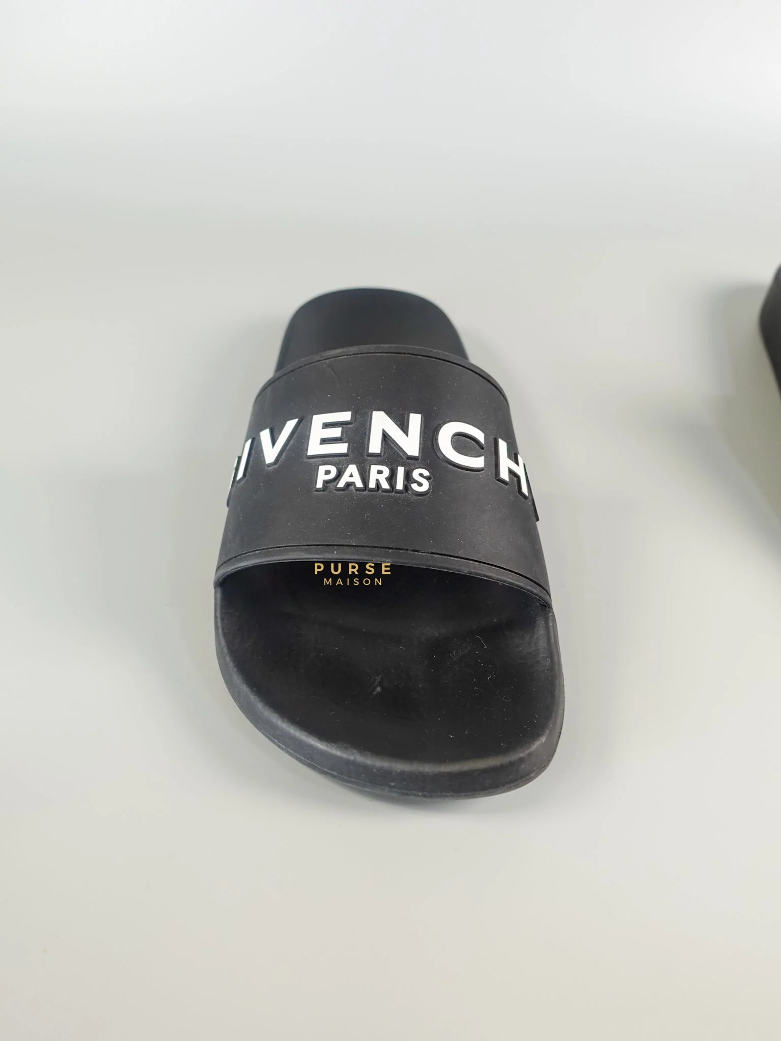 Givenchy Logo Slide Black/White Sandals Size 37 EU (24cm) - Image 27