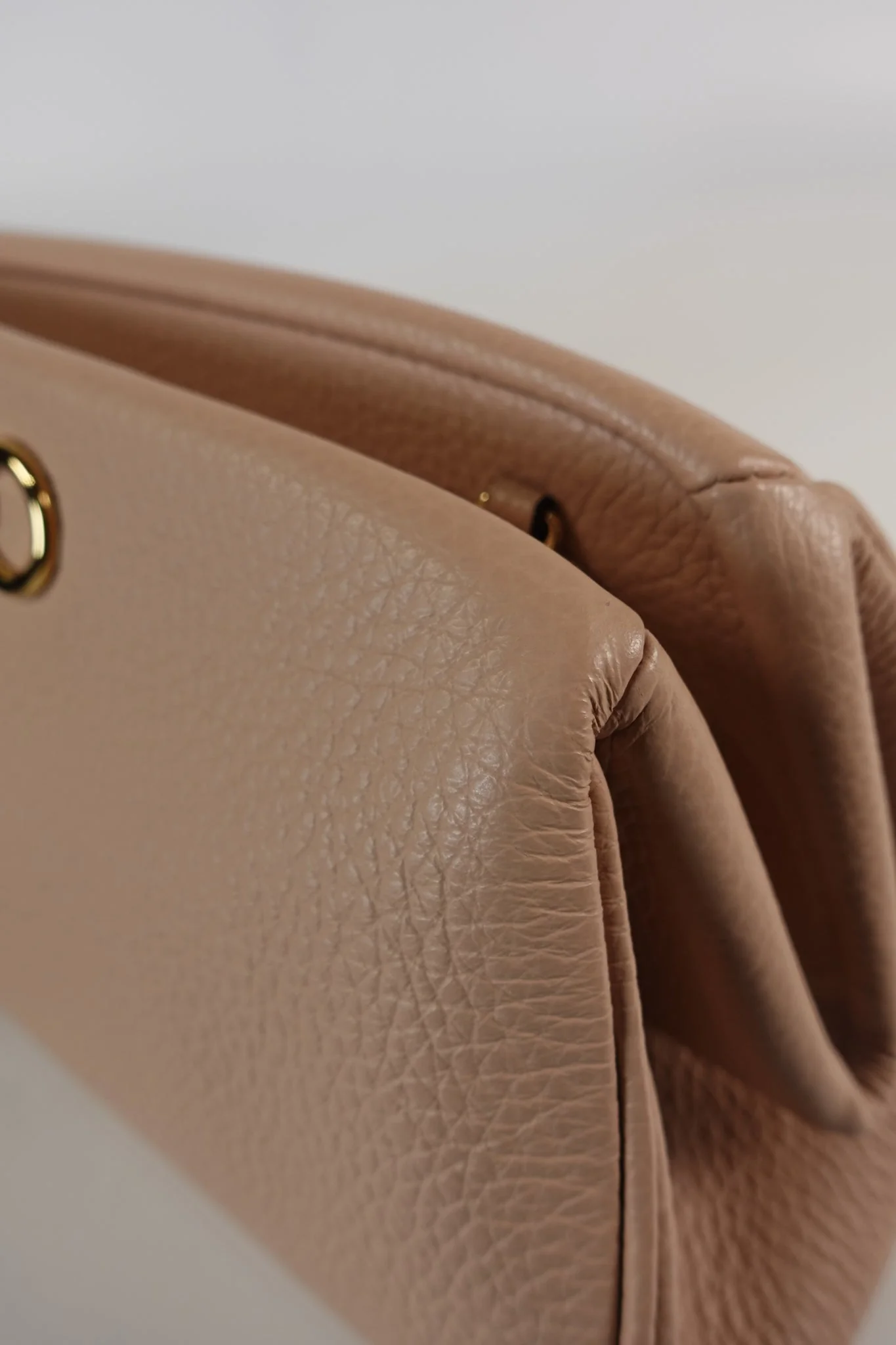 Salvatore Ferragamo Gancini Calfskin Leather Mini Crossbody Bag in Pink - Image 14
