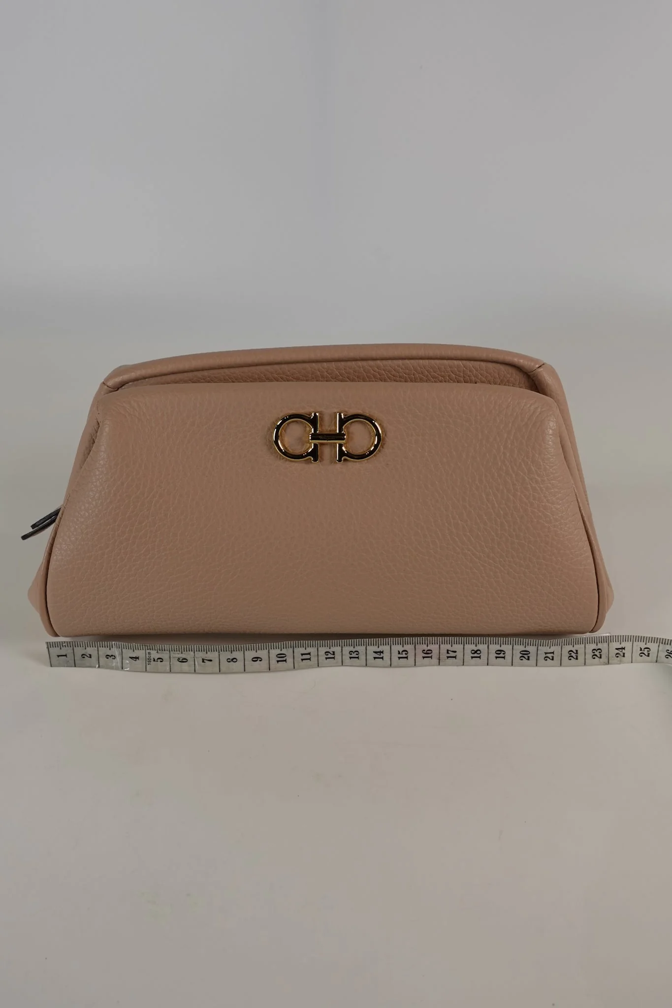 Salvatore Ferragamo Gancini Calfskin Leather Mini Crossbody Bag in Pink - Image 27