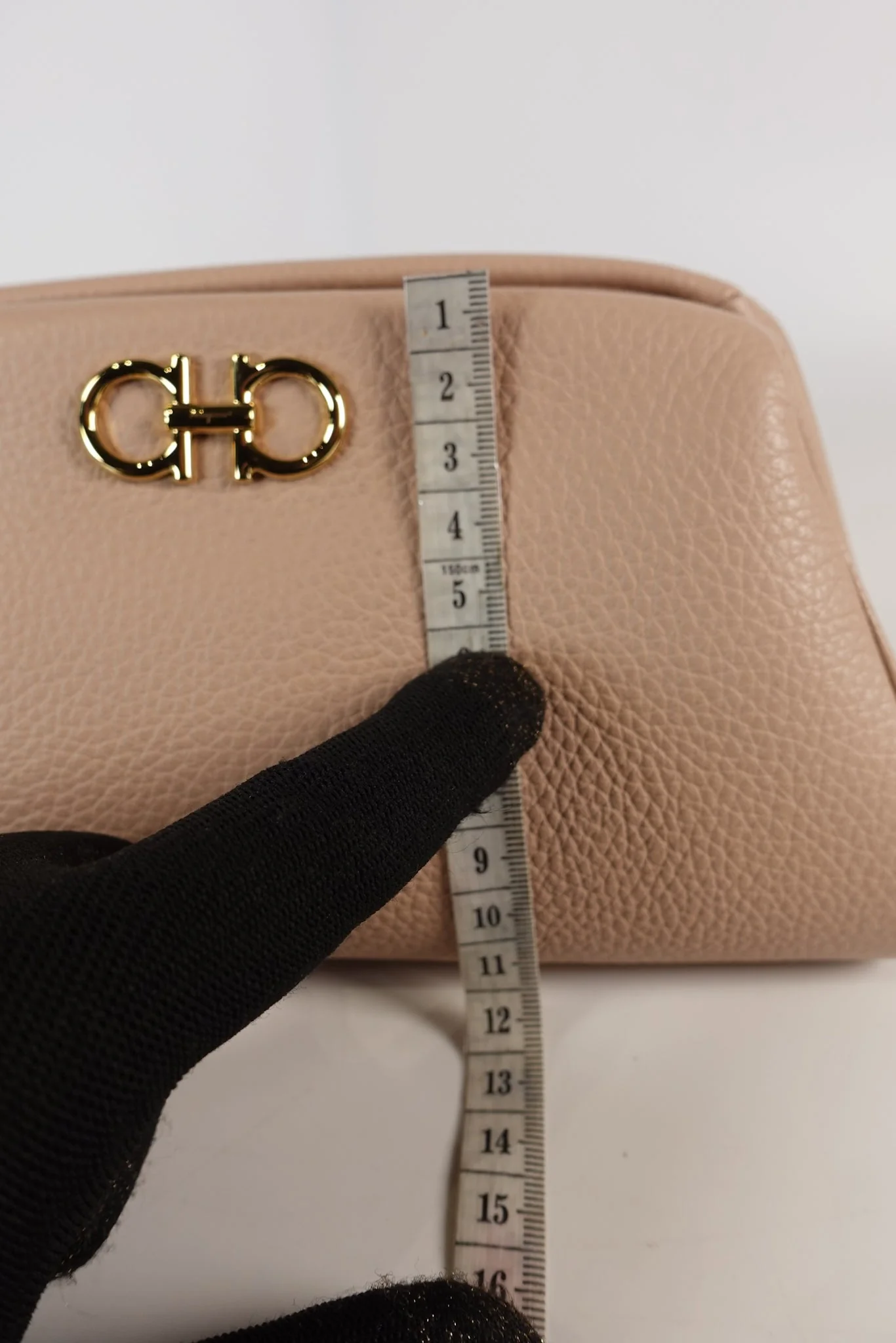 Salvatore Ferragamo Gancini Calfskin Leather Mini Crossbody Bag in Pink - Image 28