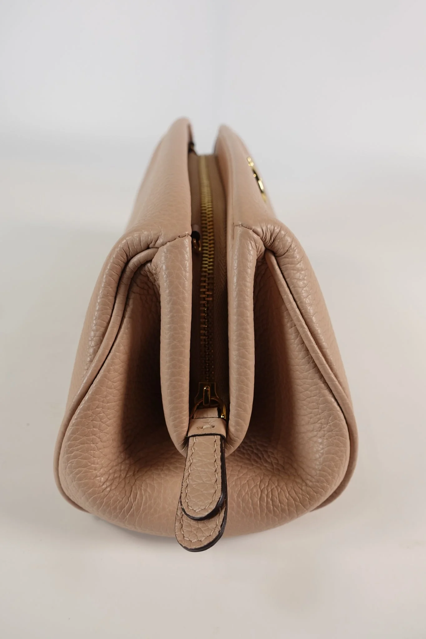 Salvatore Ferragamo Gancini Calfskin Leather Mini Crossbody Bag in Pink - Image 7