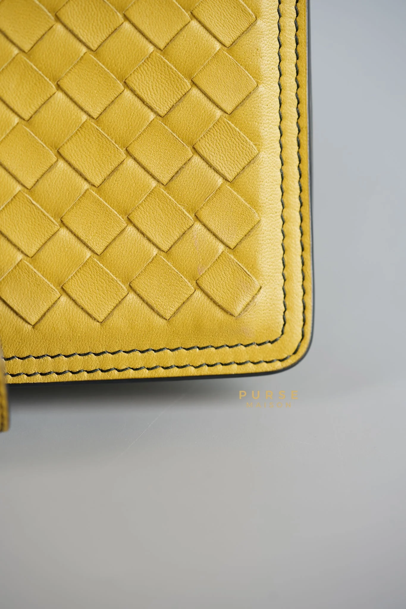 Bottega Veneta Mini Runway in Yellow Intrecciato Leather Shoulder Bag - Image 22