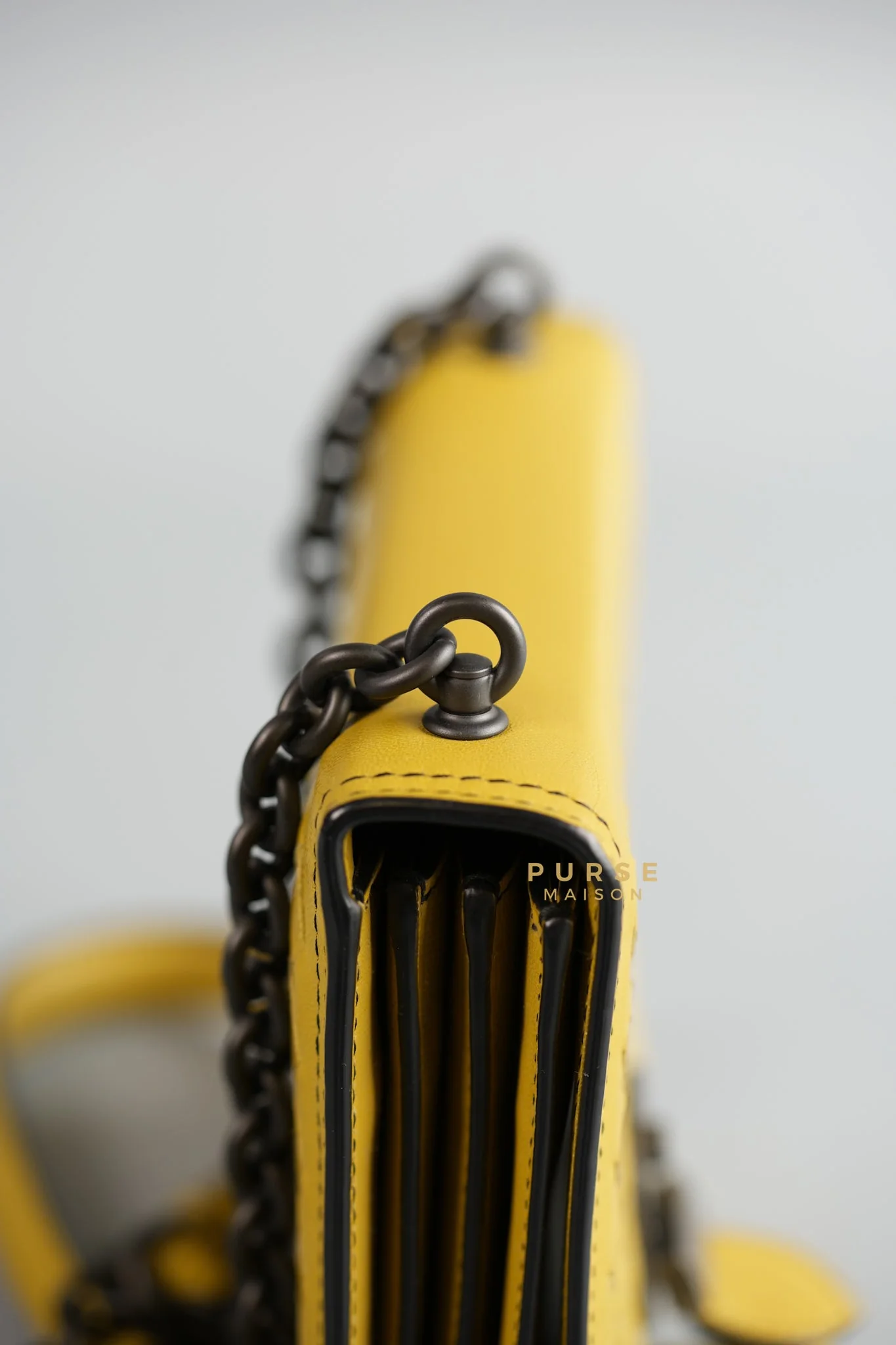 Bottega Veneta Mini Runway in Yellow Intrecciato Leather Shoulder Bag - Image 23