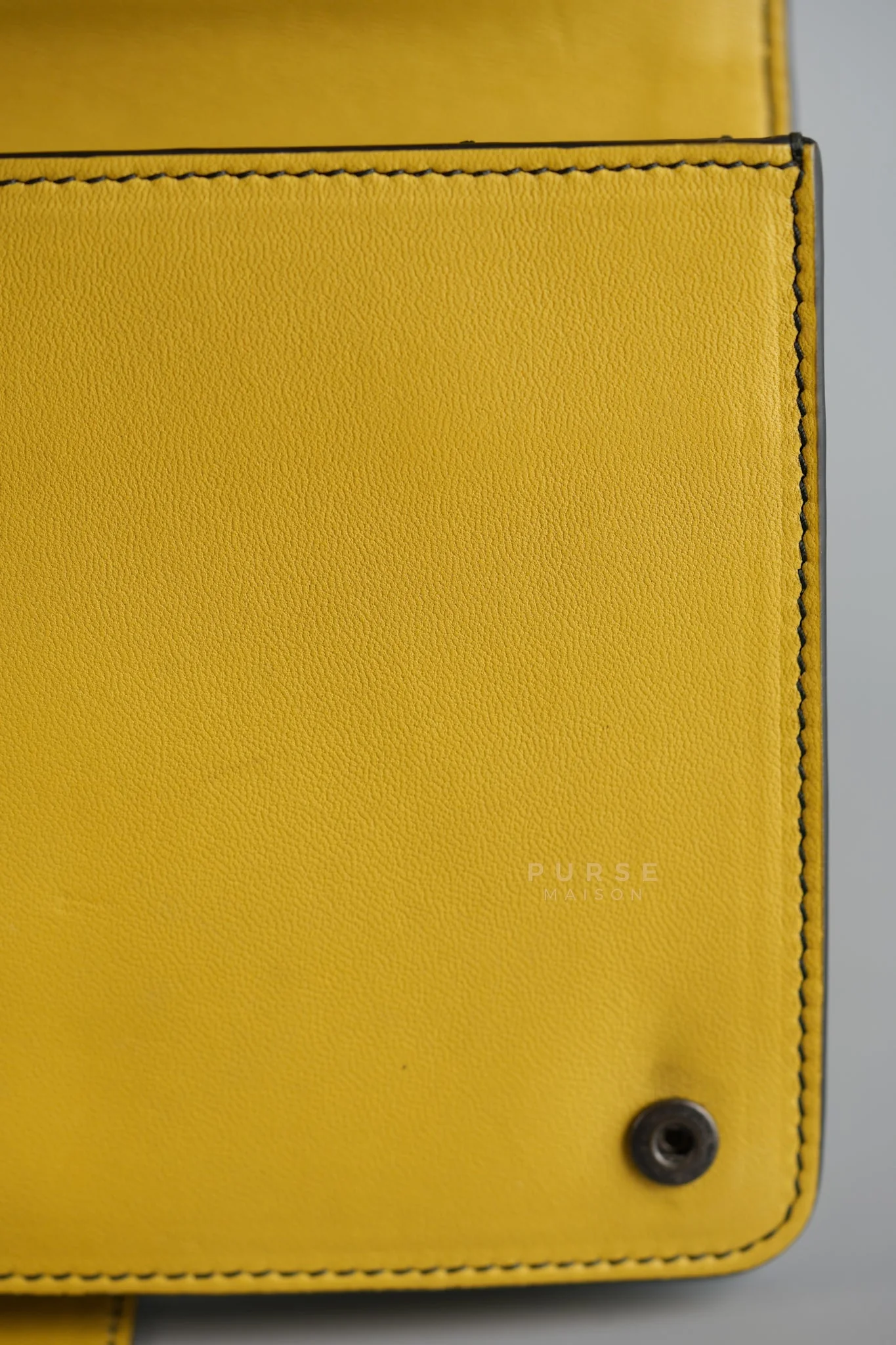 Bottega Veneta Mini Runway in Yellow Intrecciato Leather Shoulder Bag - Image 30