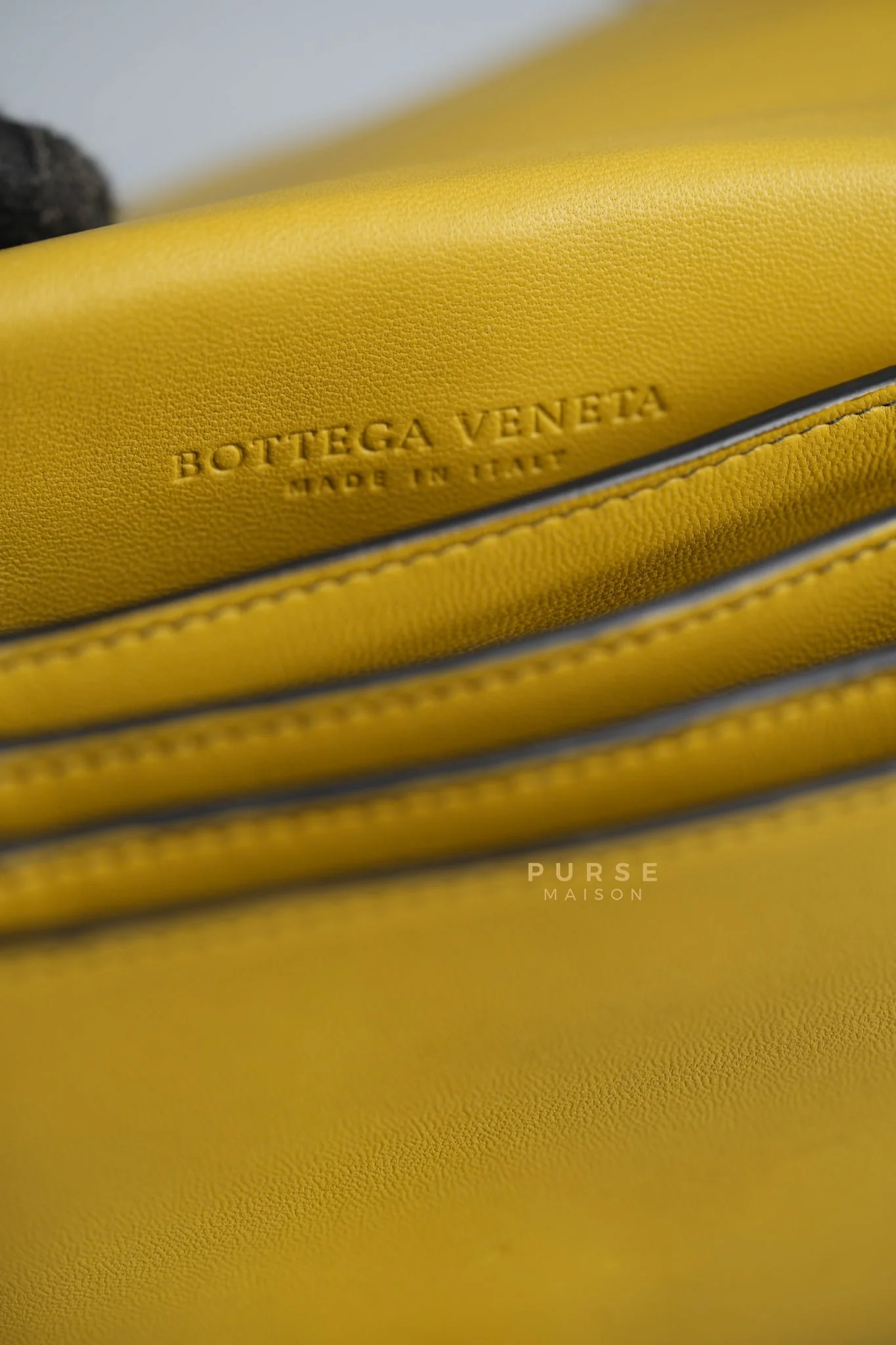 Bottega Veneta Mini Runway in Yellow Intrecciato Leather Shoulder Bag - Image 33