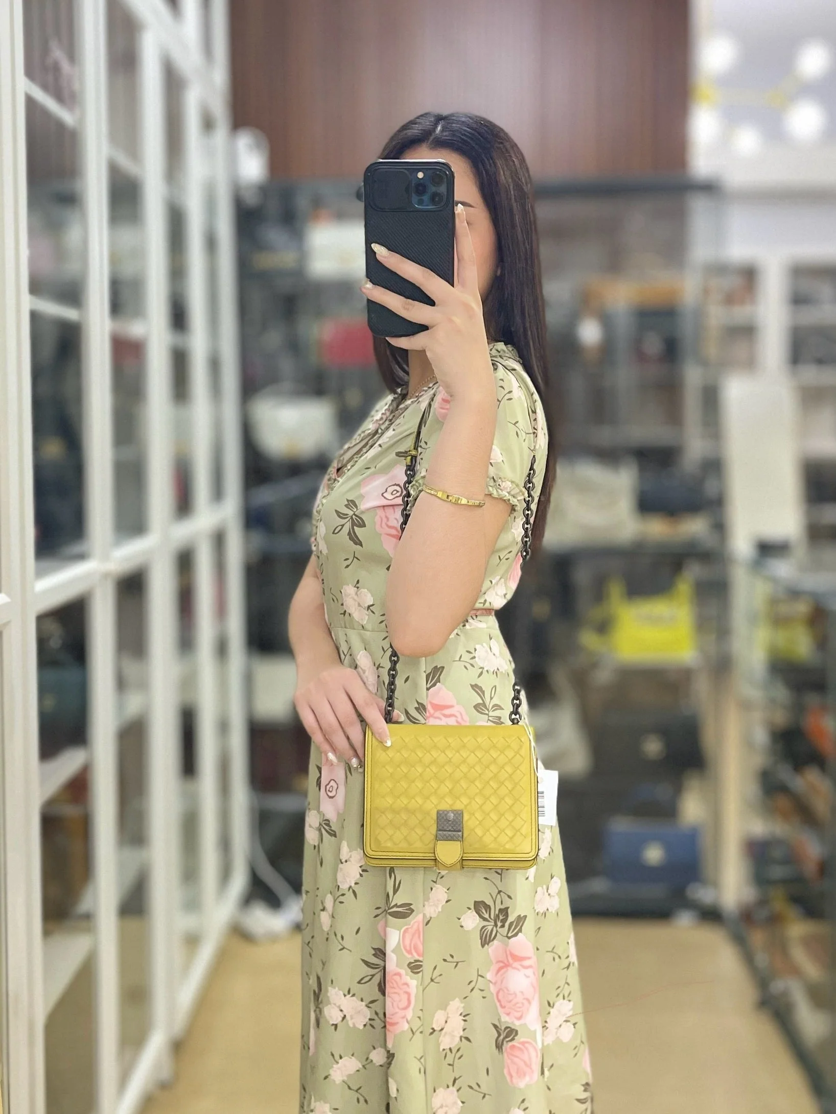 Bottega Veneta Mini Runway in Yellow Intrecciato Leather Shoulder Bag - Image 41