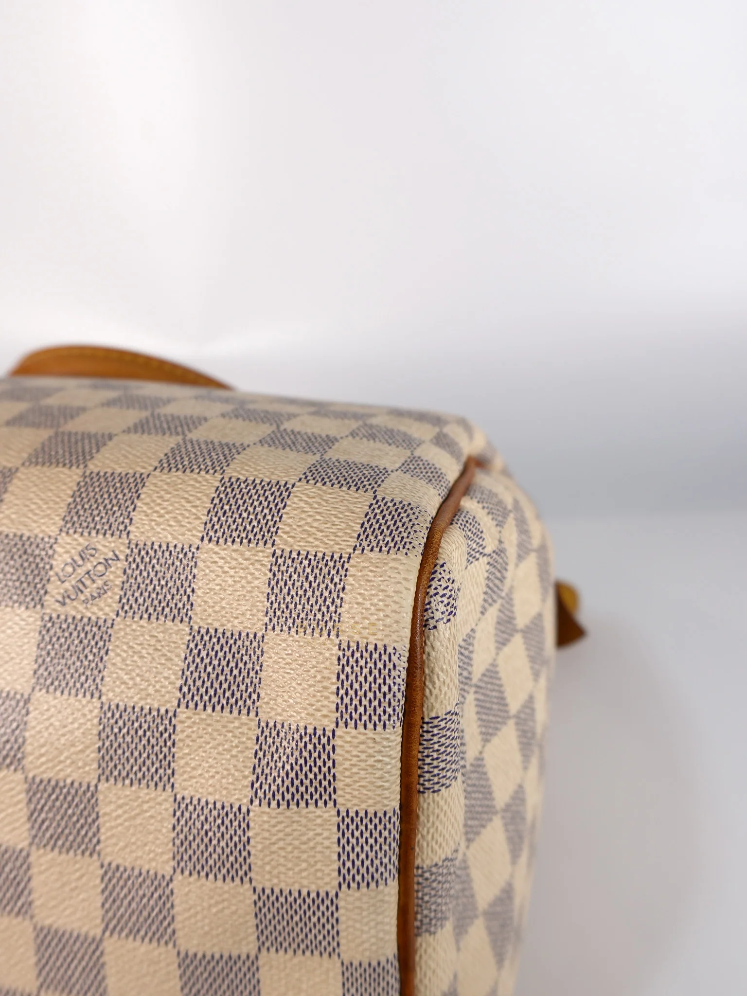 Louis Vuitton Speedy 30 in Damier Azur Canvas (Date Code: DU0038) - Image 10