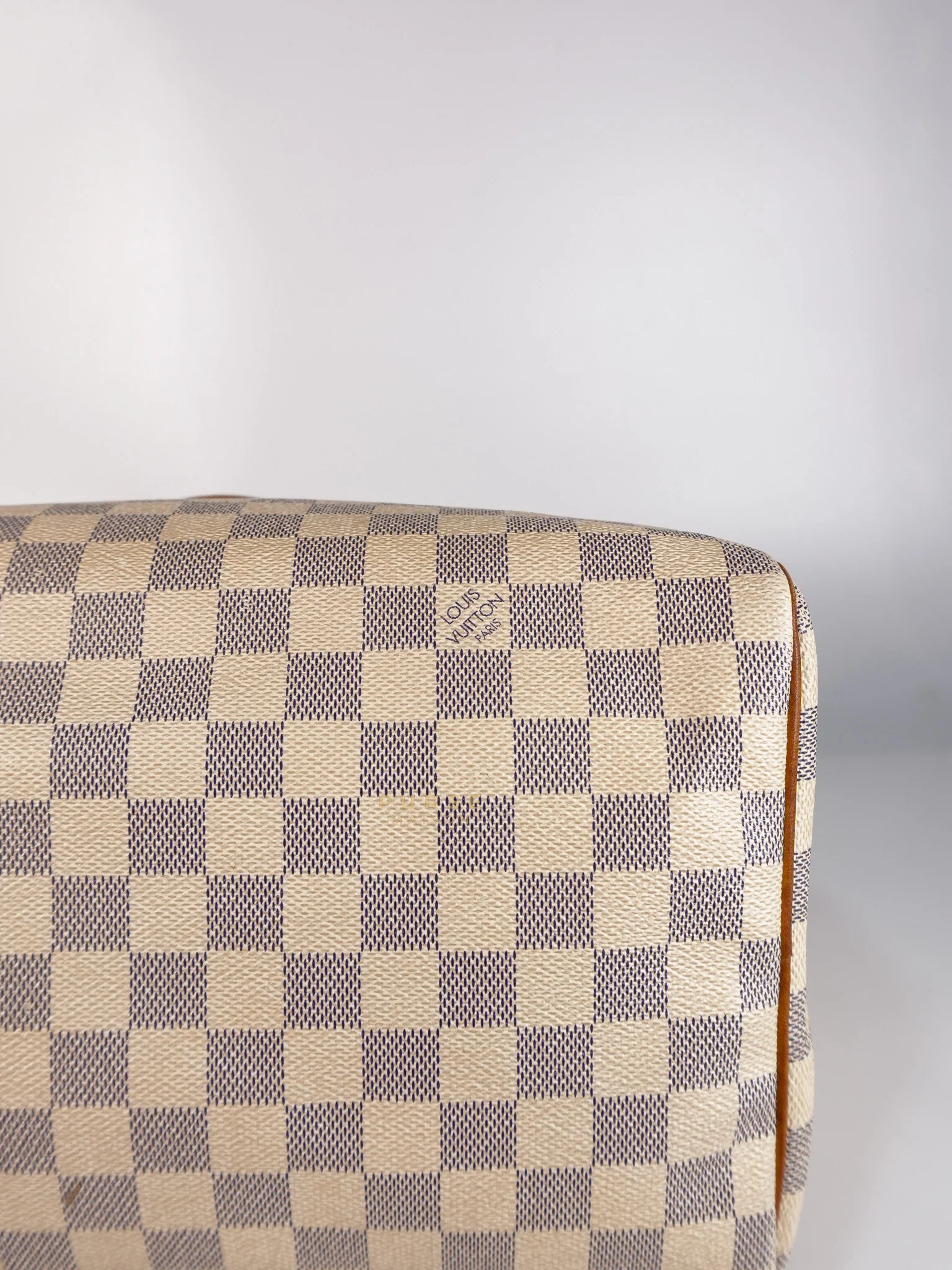 Louis Vuitton Speedy 30 in Damier Azur Canvas (Date Code: DU0038) - Image 11