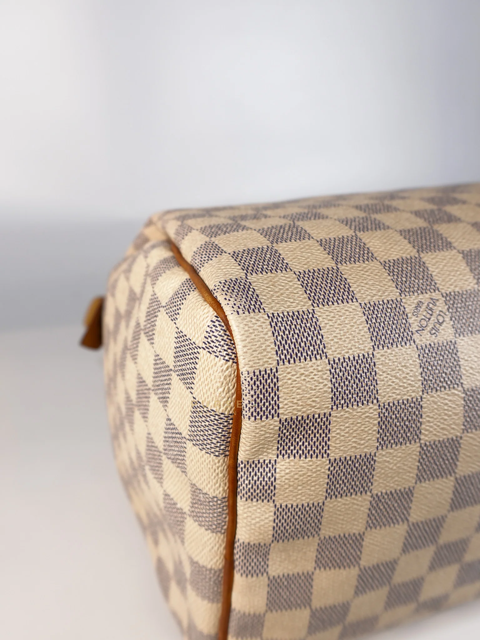 Louis Vuitton Speedy 30 in Damier Azur Canvas (Date Code: DU0038) - Image 12