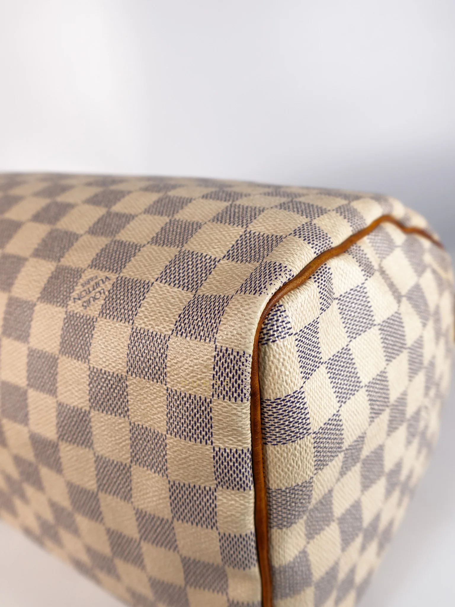 Louis Vuitton Speedy 30 in Damier Azur Canvas (Date Code: DU0038) - Image 14
