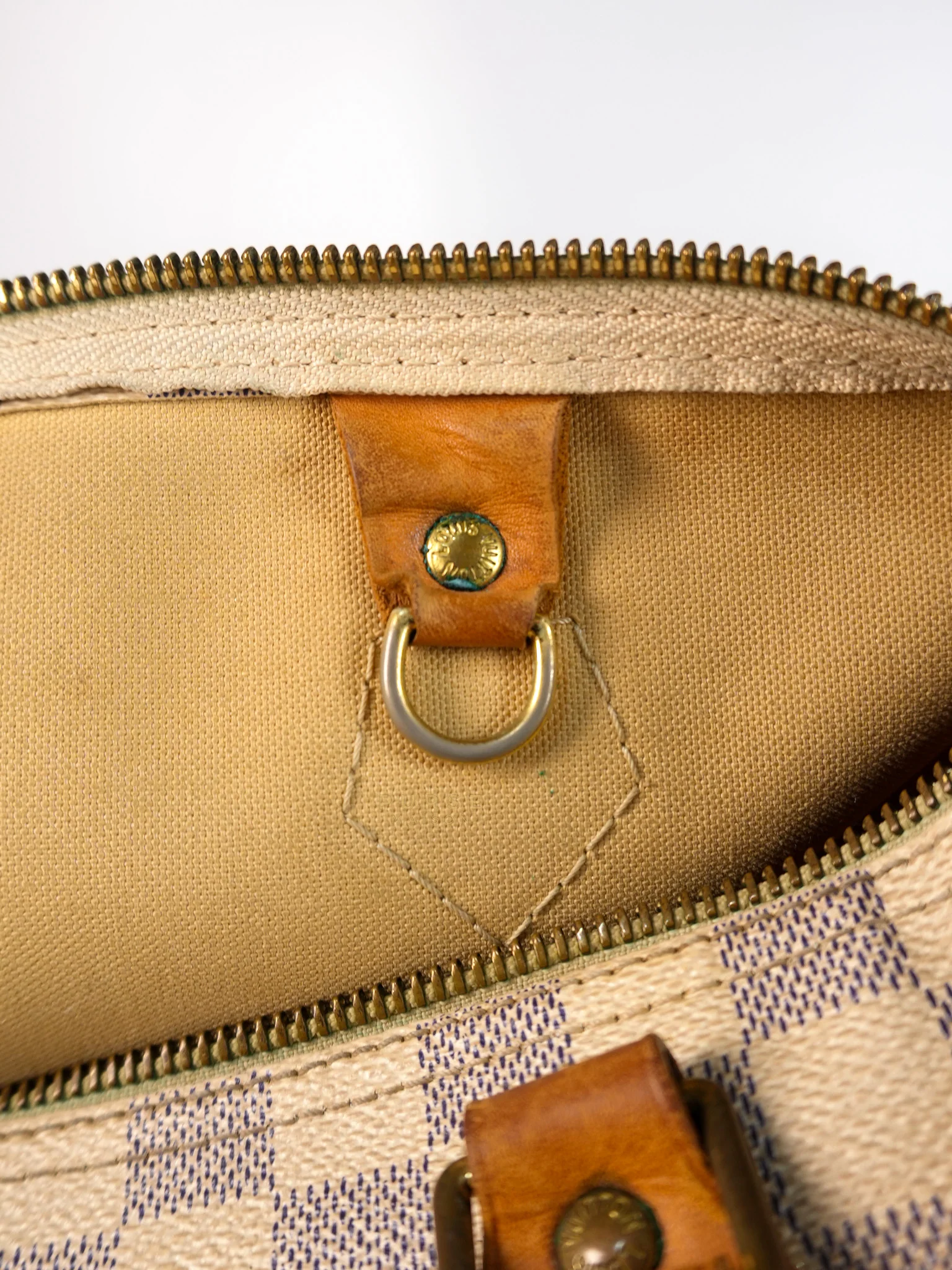 Louis Vuitton Speedy 30 in Damier Azur Canvas (Date Code: DU0038) - Image 27