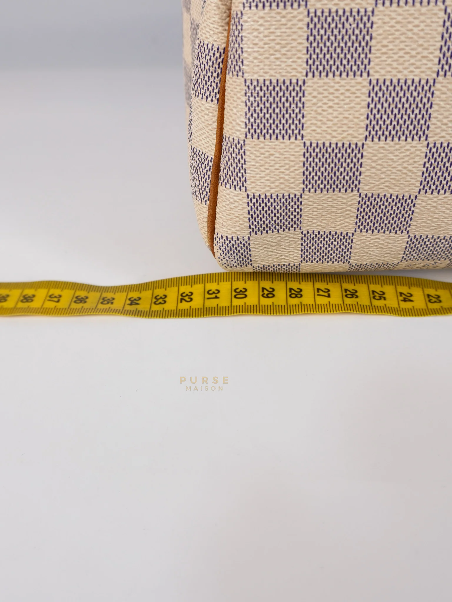 Louis Vuitton Speedy 30 in Damier Azur Canvas (Date Code: DU0038) - Image 35