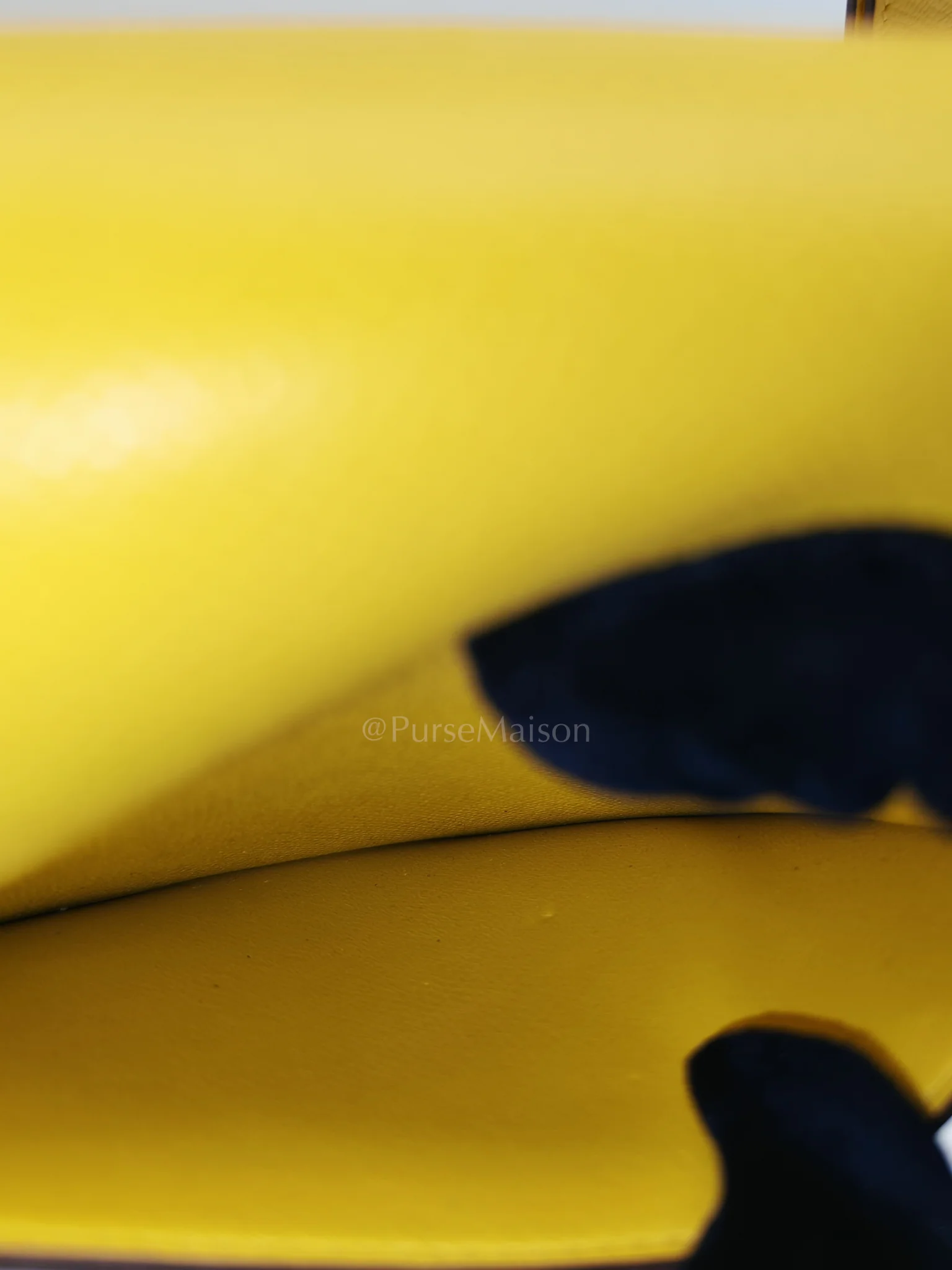 Hermes Mini Della Cavalleria Jaune de Naples Epsom Leather and Palladium Hardware Stamp U (2022) - Image 26