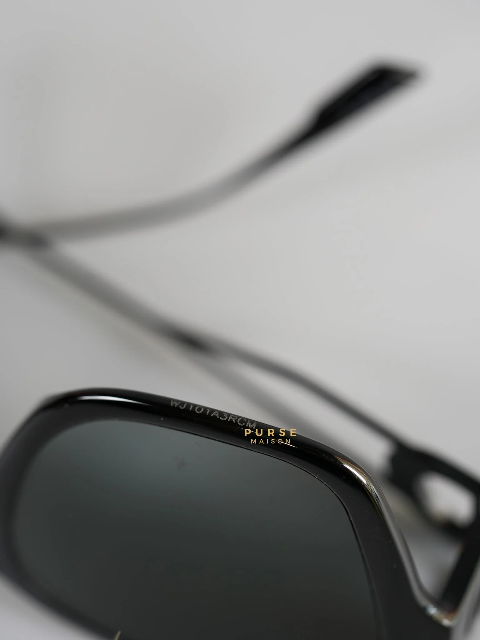 Christian Dior Dior 30 Montaigne Black 80711 Square Sunglasses - Image 12