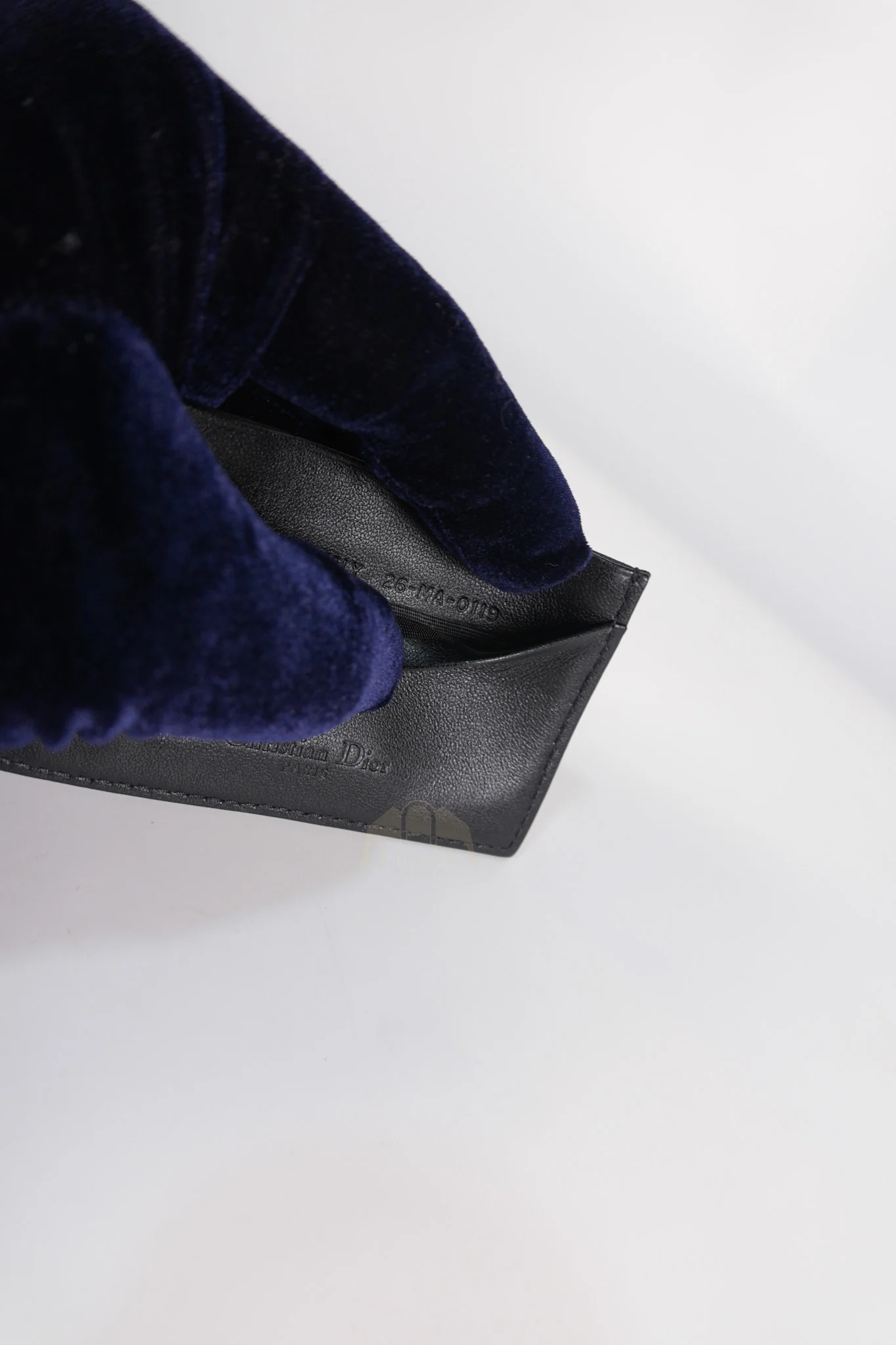 Christian Dior Lady Dior Flap Card Holder in Black Quilted Cannage Lambskin Leather - Image 22