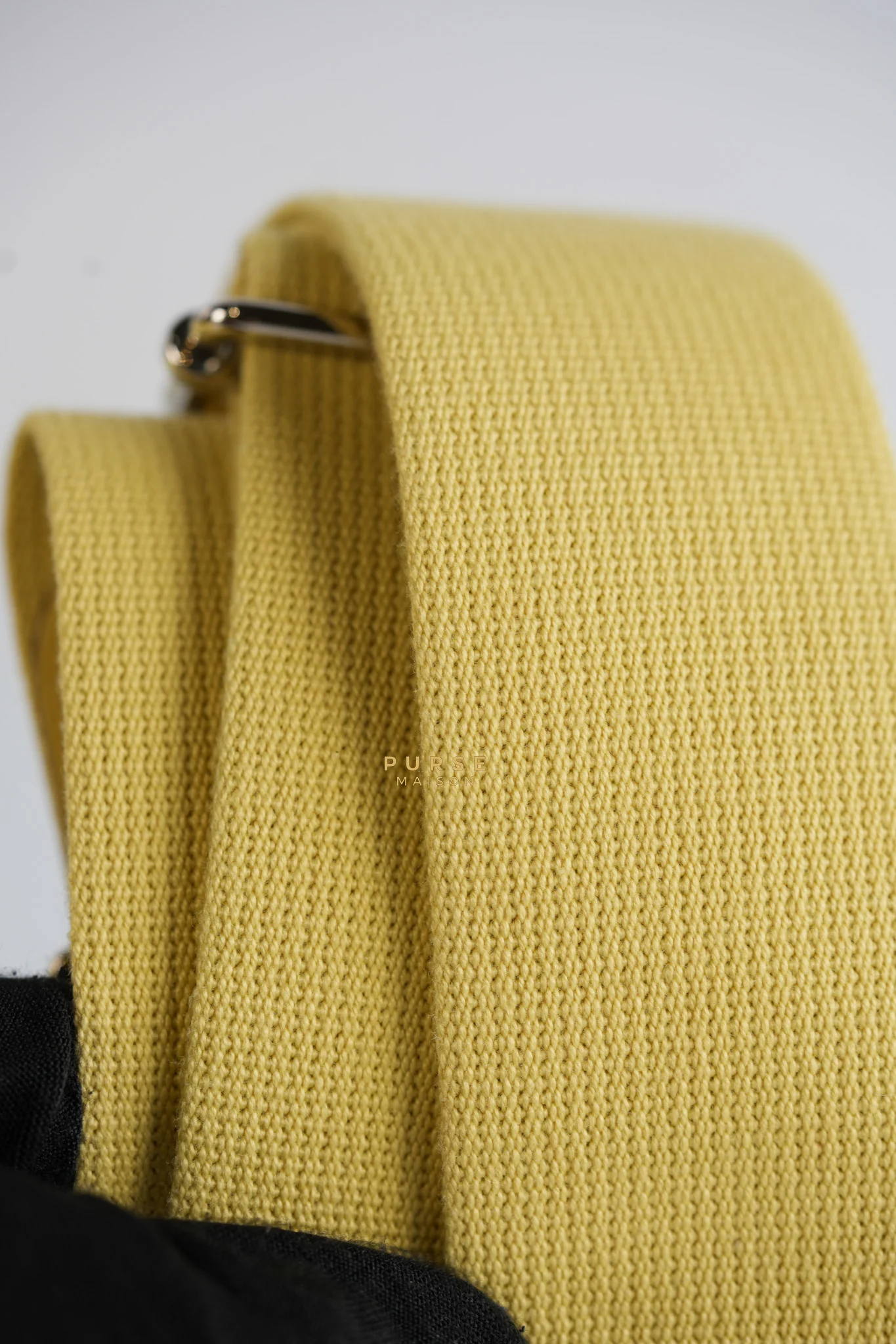 Hermes Evelyne III GM Jaune Poussin Clemence in Palladium Hardware Stamp T - Image 53