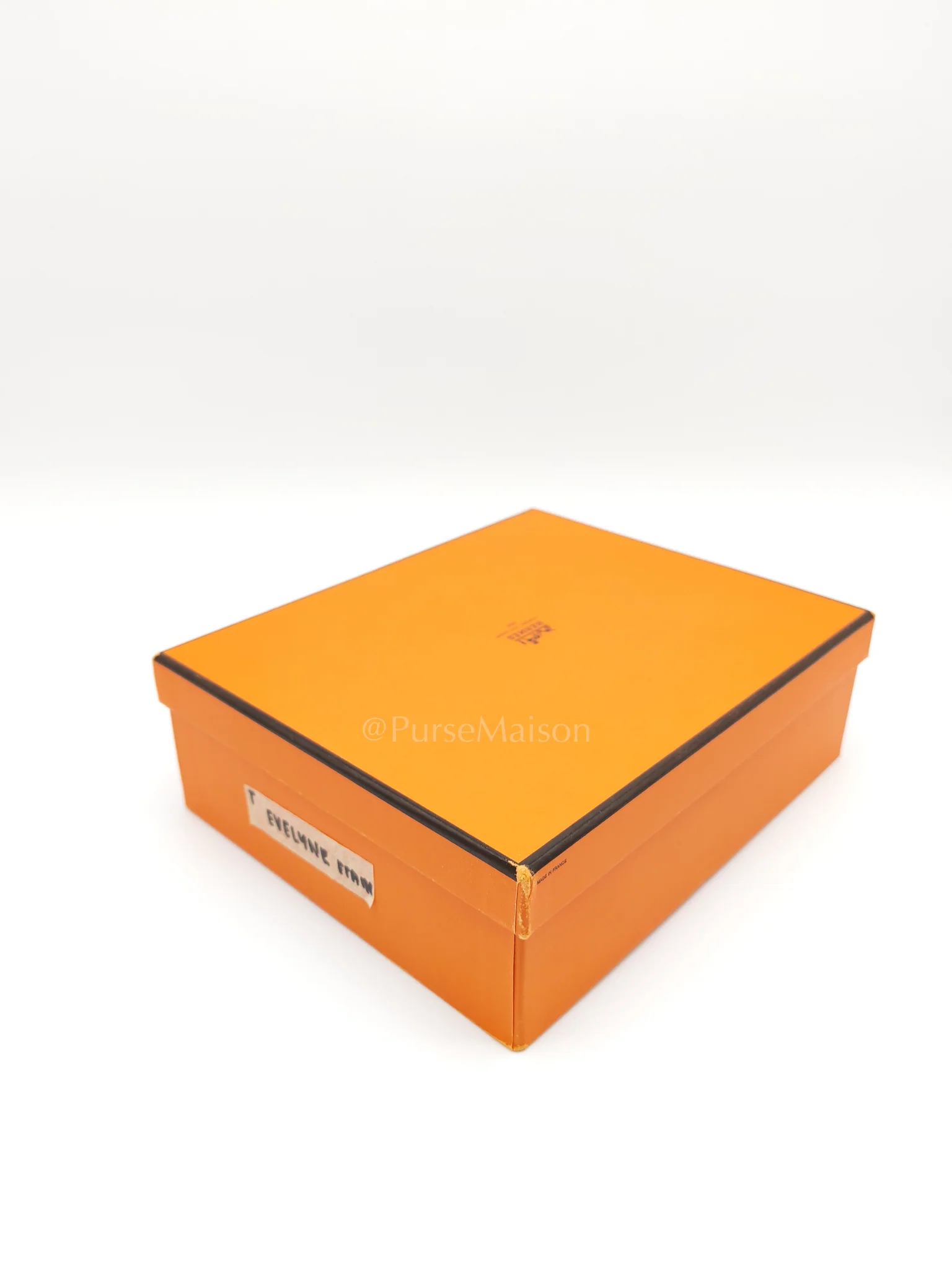 Hermes Evelyne TPM Etain in Clemence Leather and Palladium Hardware Bi-color Strap Stamp T (2015) - Image 25