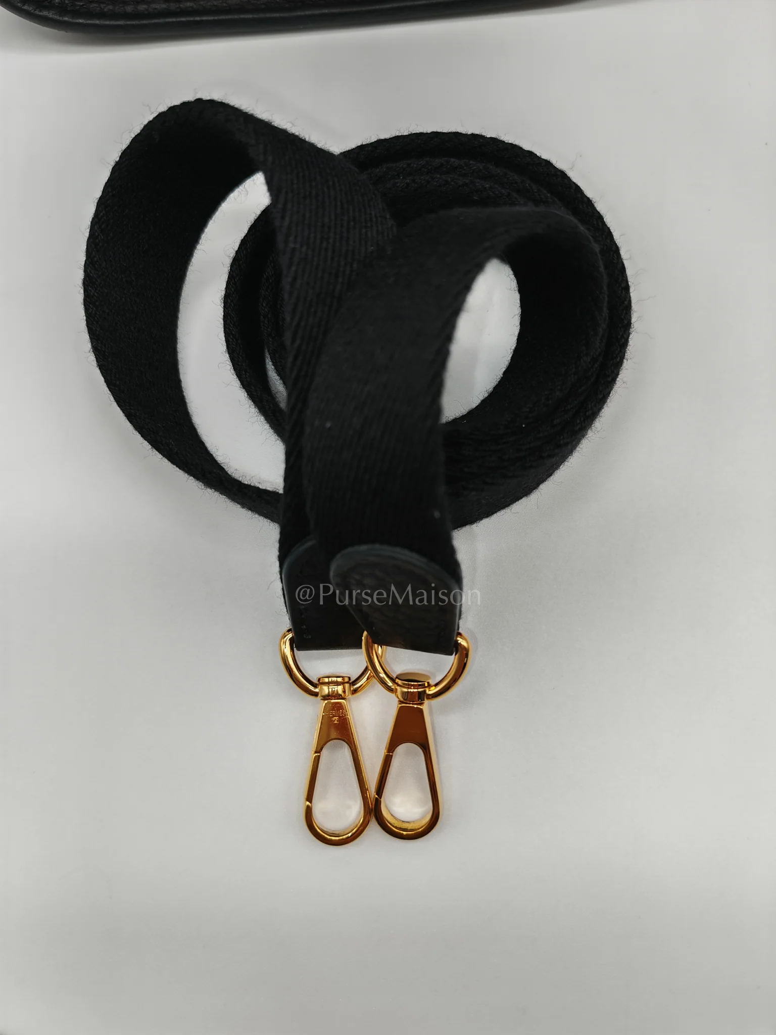Hermes Evelyne TPM Black in Clemence Leather and Gold Hardware Stamp Z (2021) - Image 15