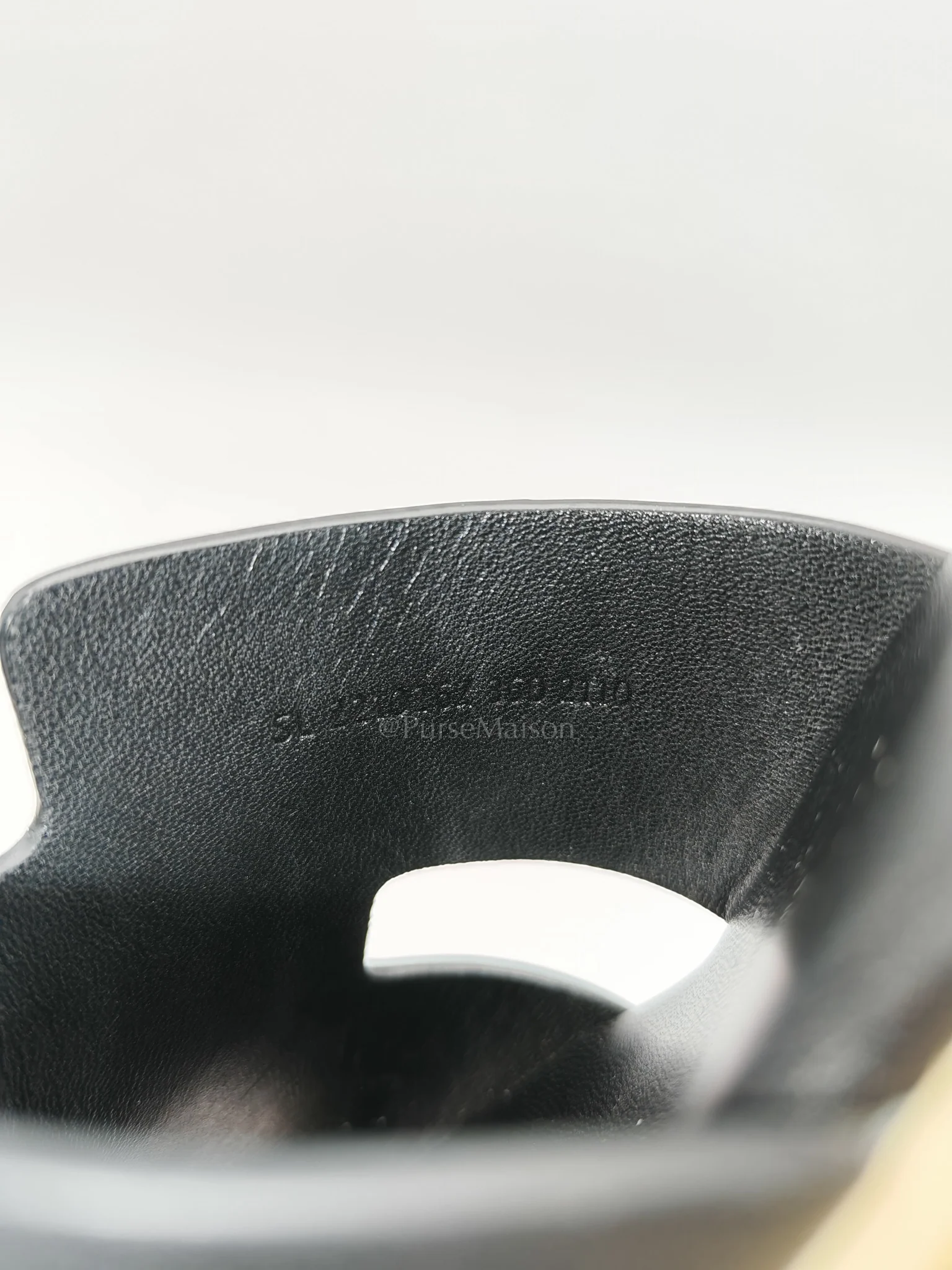 Hermes Eze Sandals in Black Calfskin Leather Size 36 EU (23.5 cm) - Image 10
