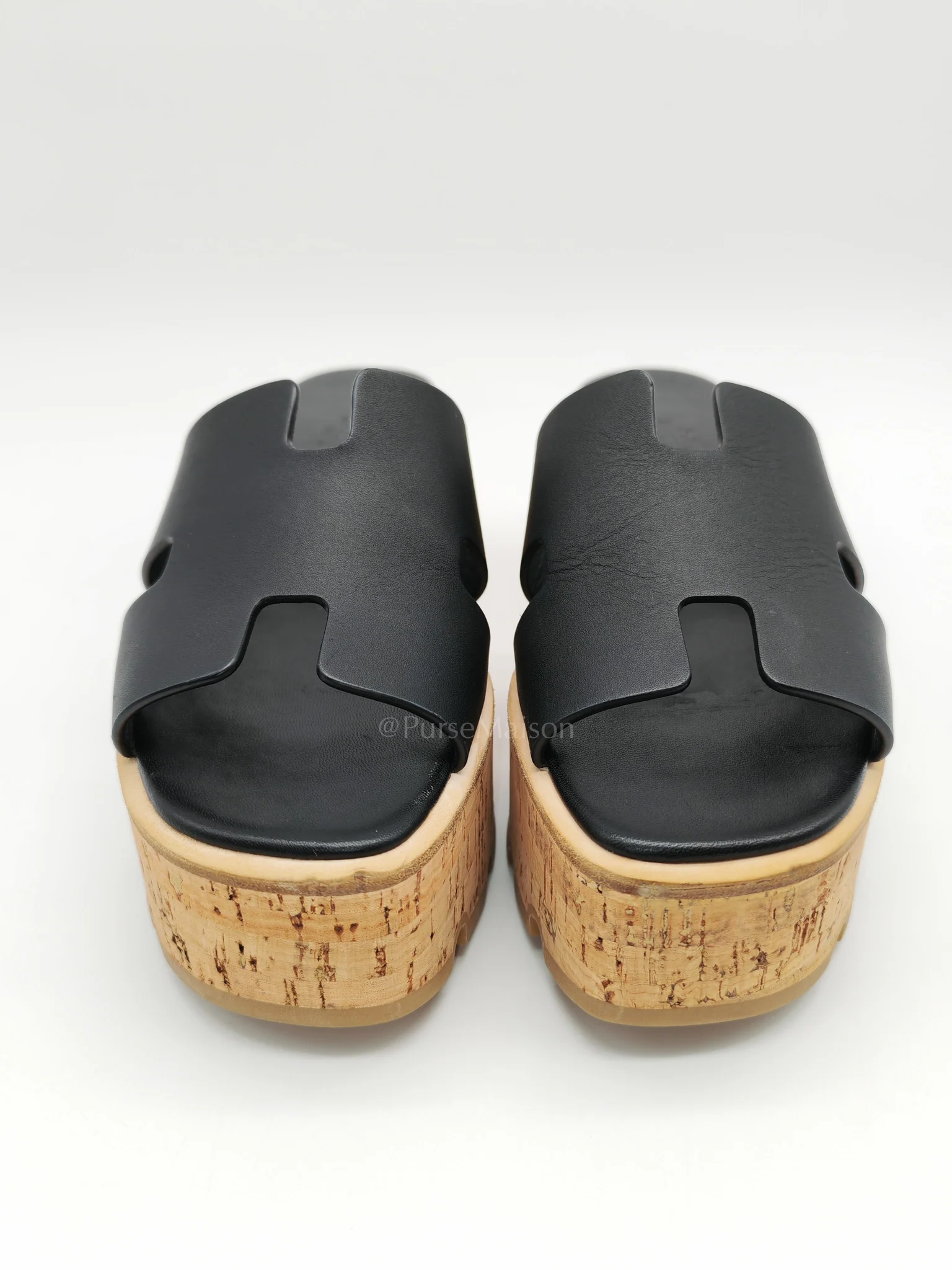 Hermes Eze Sandals in Black Calfskin Leather Size 36 EU (23.5 cm) - Image 16