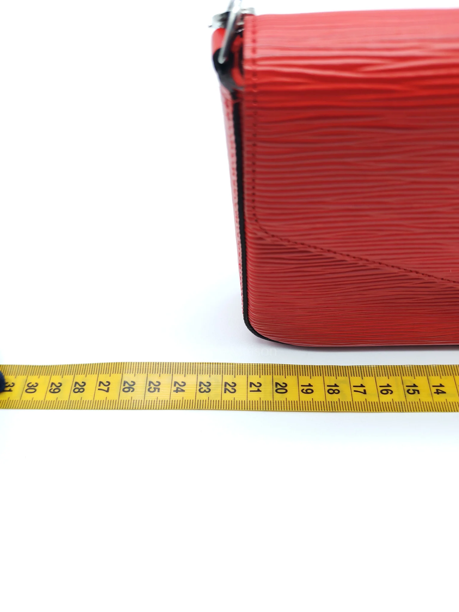 Louis Vuitton Felicie GM in Red Epi Leather Silver Hardware (Date code: TJ0117) - Image 41