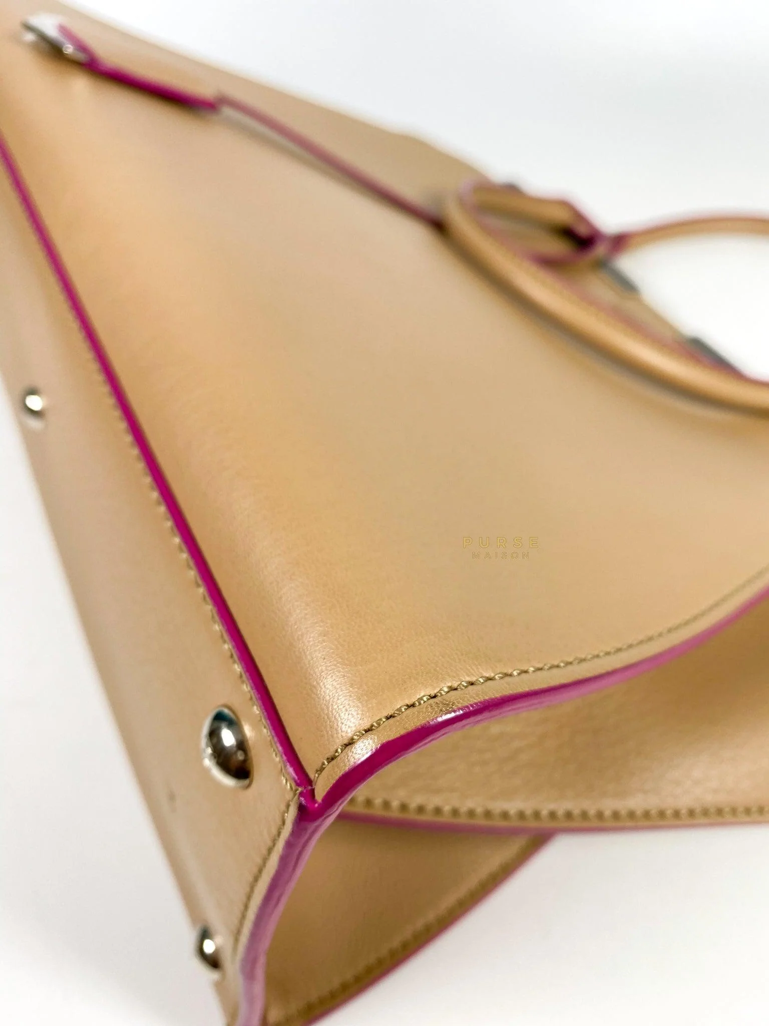 Fendi Fendi 2 Jours Beige Tote Bag - Image 15