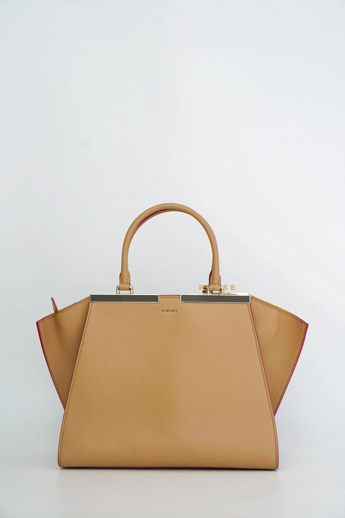 Fendi Fendi 2 Jours Beige Tote Bag - Image 3