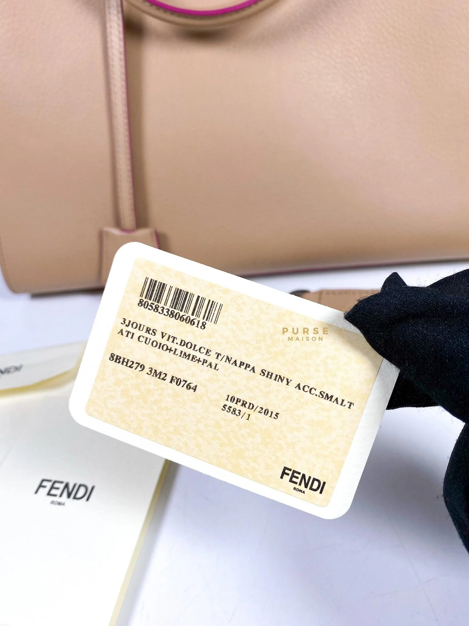 Fendi Fendi 2 Jours Beige Tote Bag - Image 37