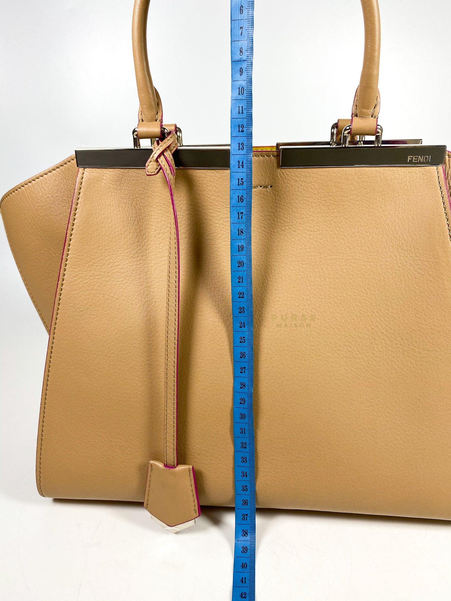Fendi Fendi 2 Jours Beige Tote Bag - Image 42