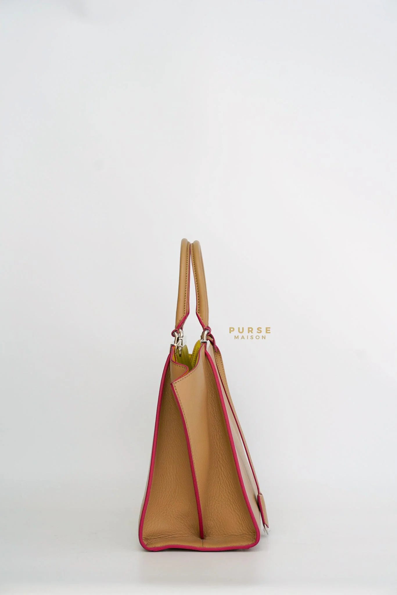 Fendi Fendi 2 Jours Beige Tote Bag - Image 5