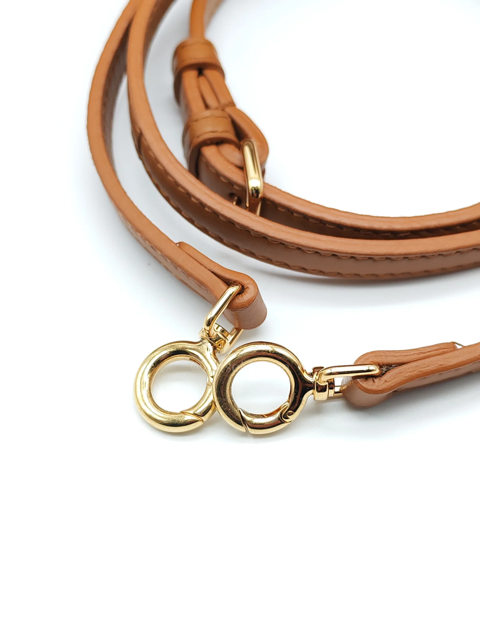 Fendi First Napa Leather Bag in Camel - Image 17