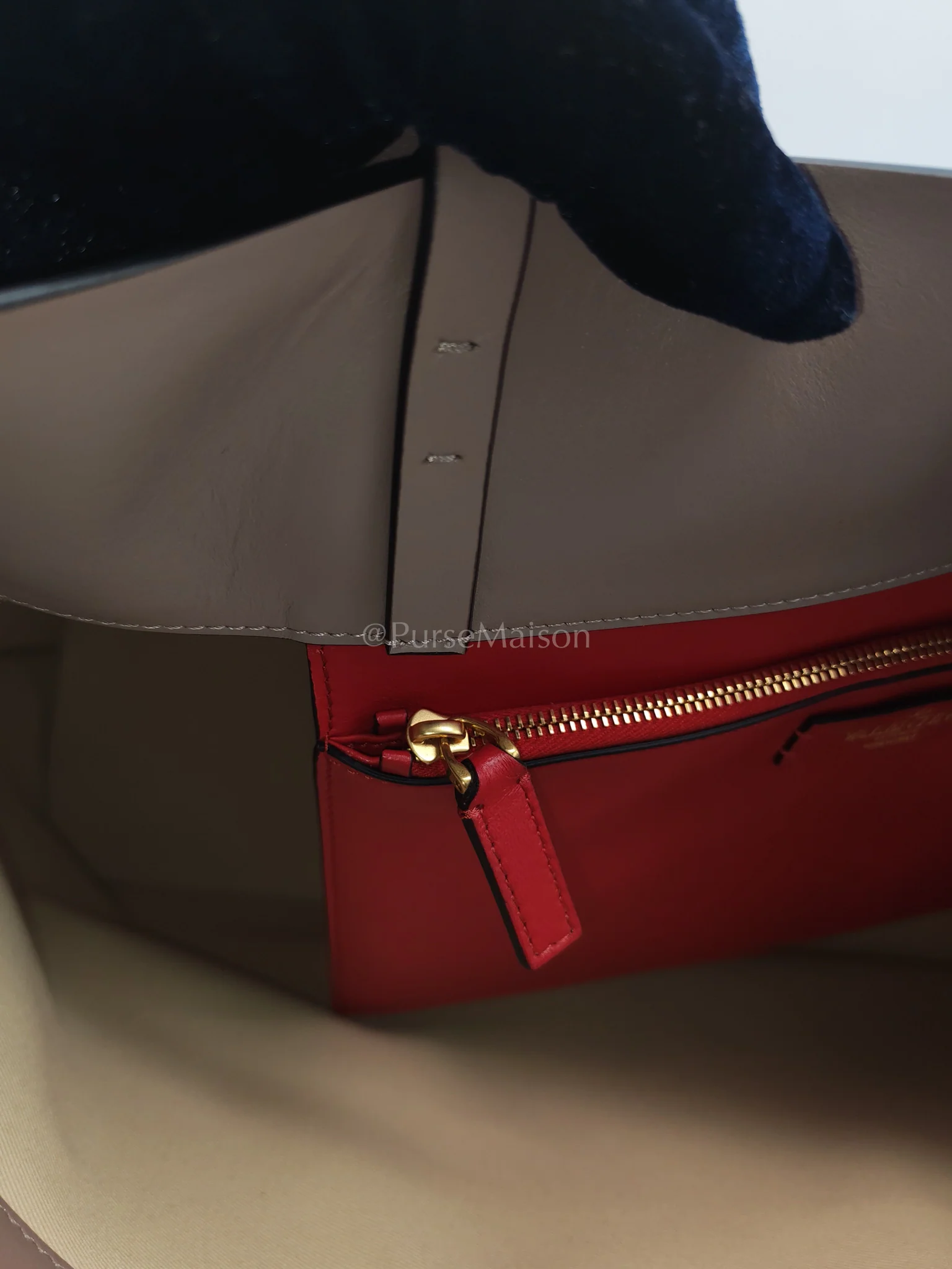 Valentino Fill Me in Rose Canelle Calfskin Leather Large Tote Bag Large - Image 30