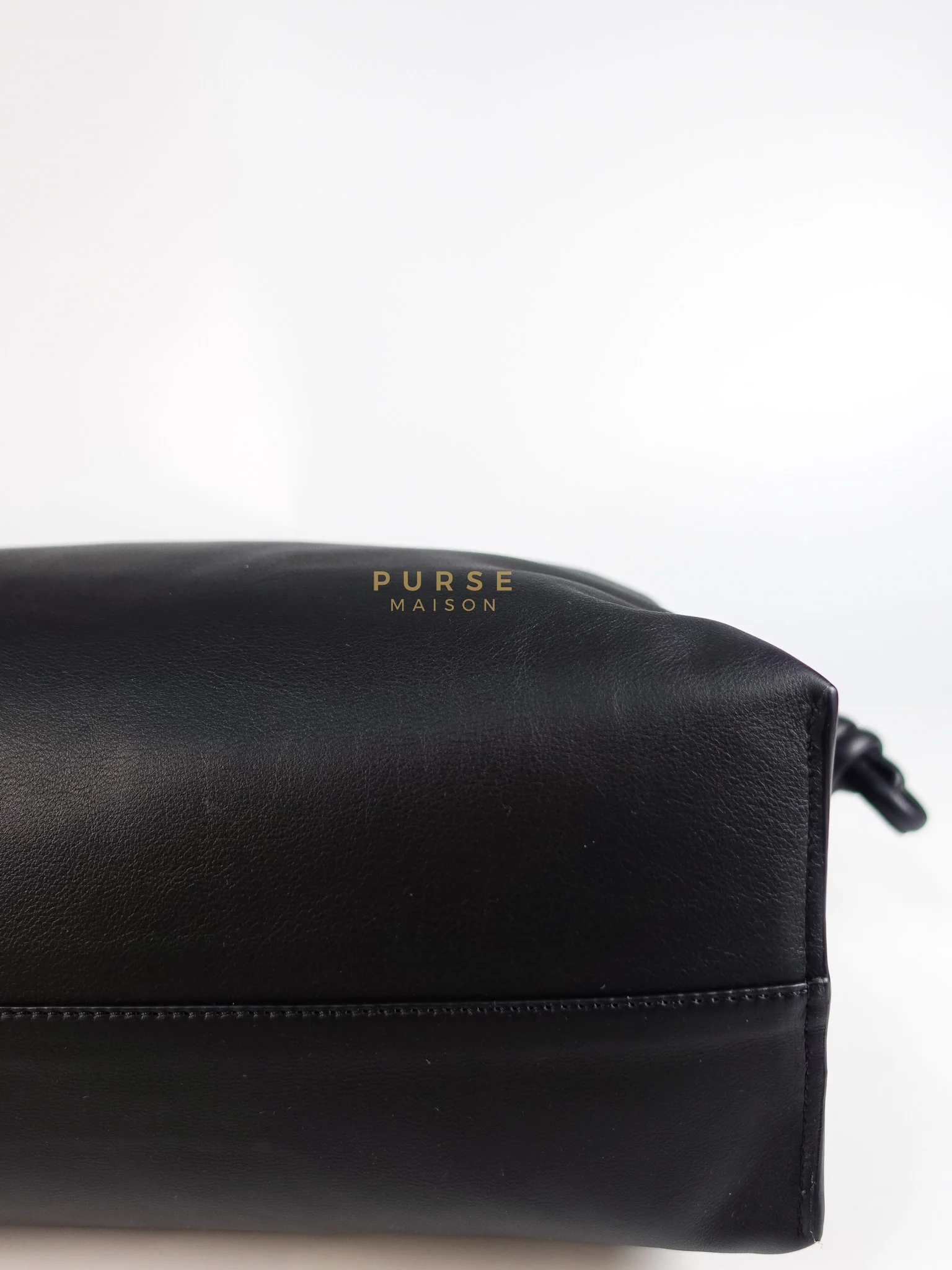 Loewe Flamenco Tote Bag Large in Black Nappa Calfskin Leather - Image 15