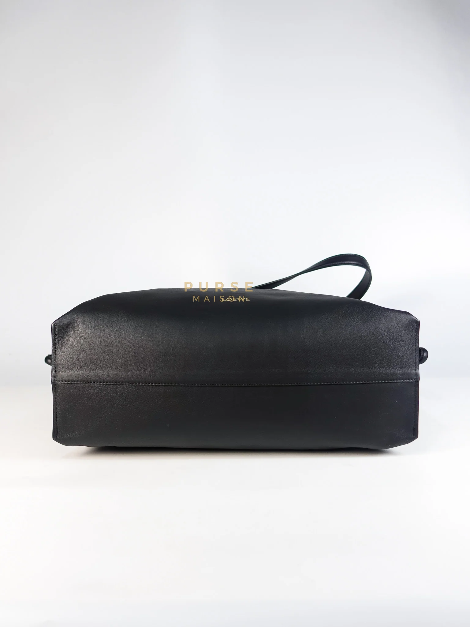 Loewe Flamenco Tote Bag Large in Black Nappa Calfskin Leather - Image 7