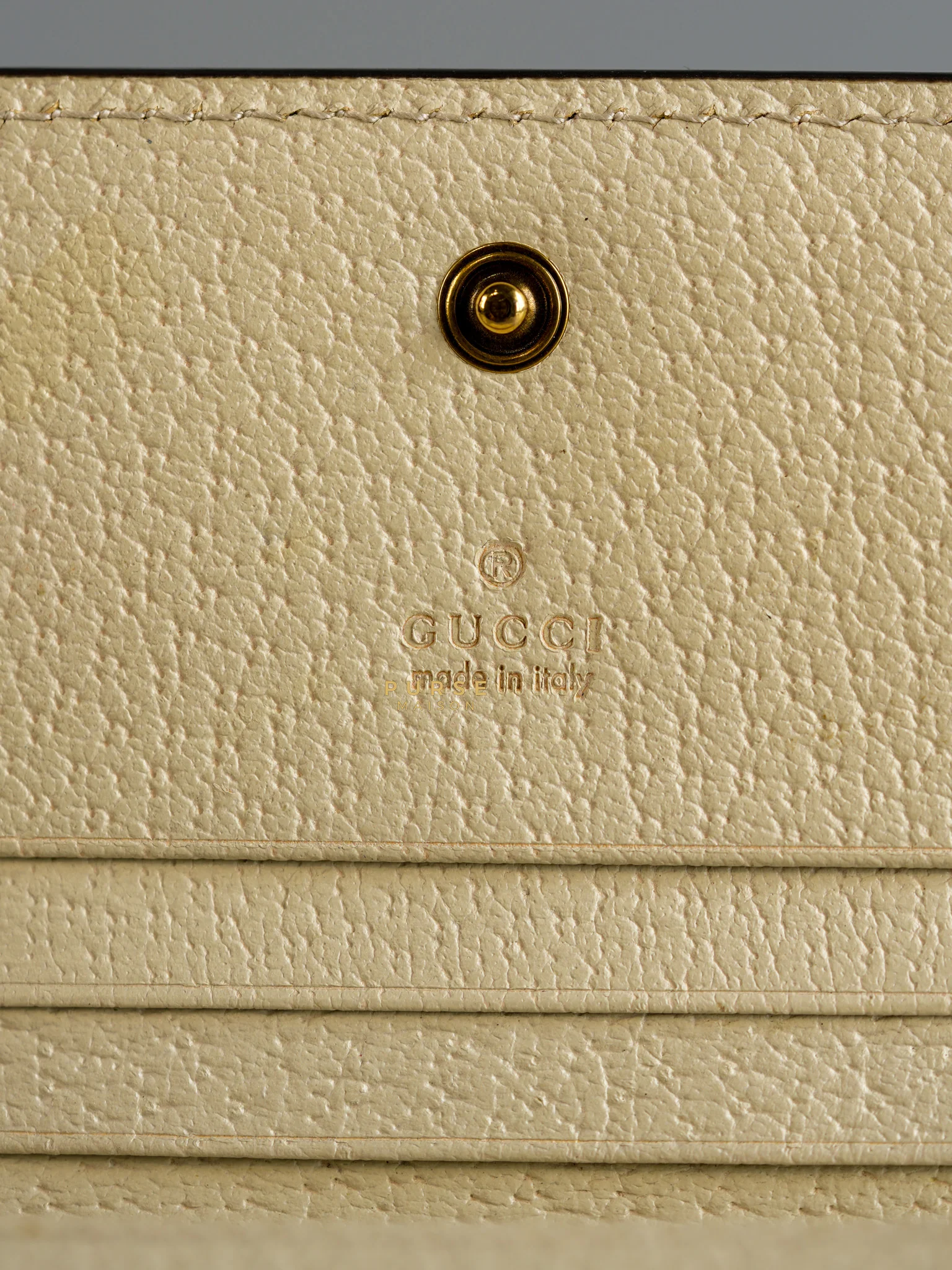 Gucci Queen Margaret Monogram Web Canvas Wallet - Image 11