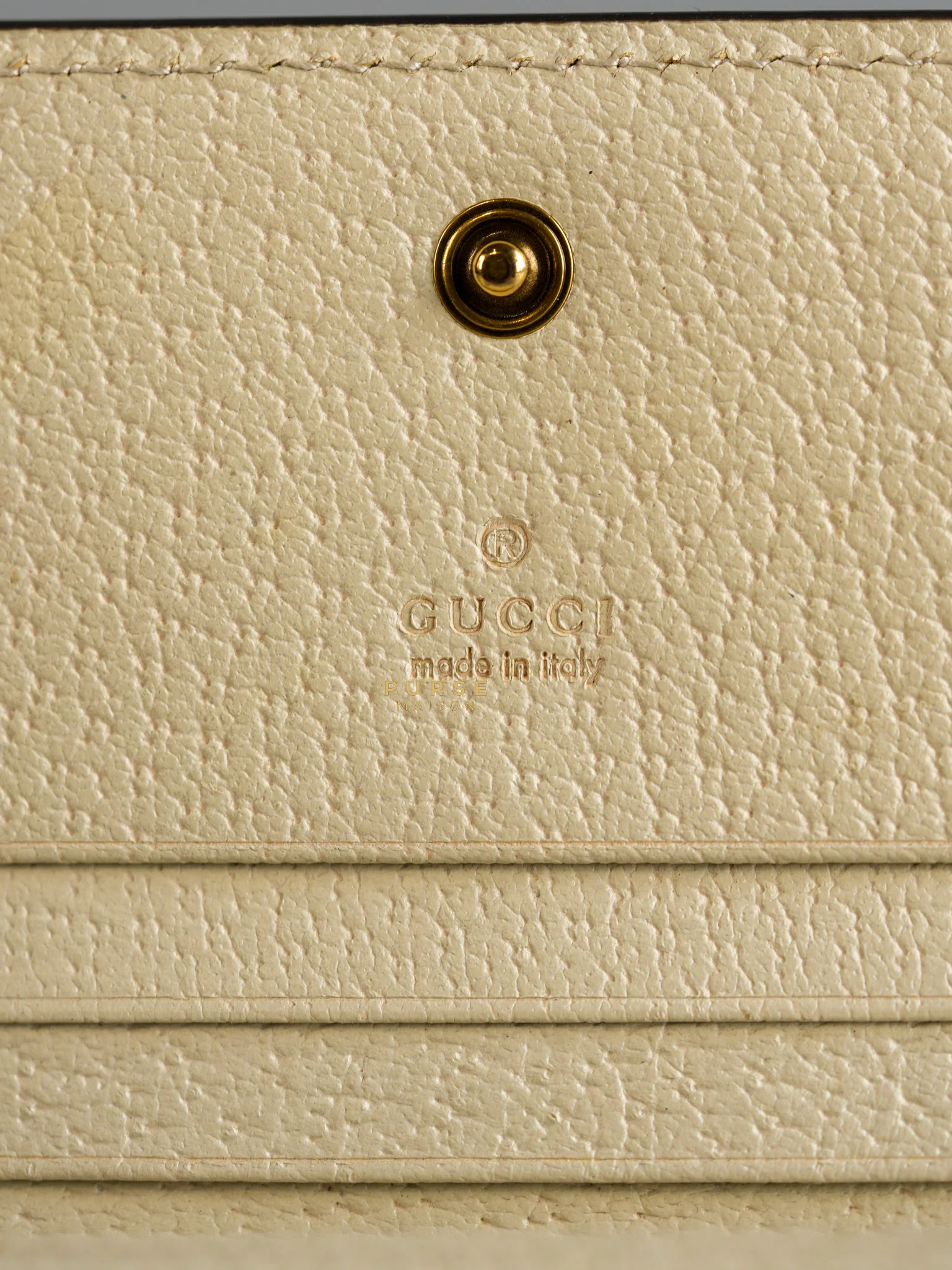 Gucci Queen Margaret Monogram Web Canvas Wallet - Image 14