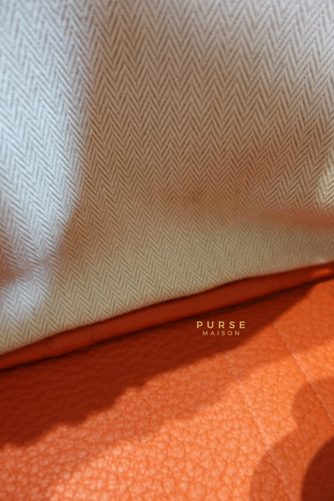 Hermes Garden Party 30 in Poppy Orange Negonda Leather PHW Stamp Square Q (2013) - Image 22