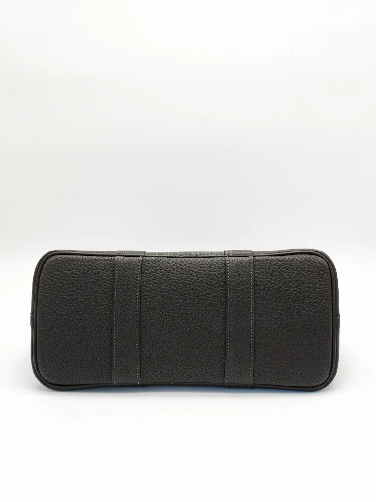 Hermes Garden Party Tote (GPT) 30 in Ebene Negonda Leather & Palladium Hardware Stamp B(2023) - Image 8