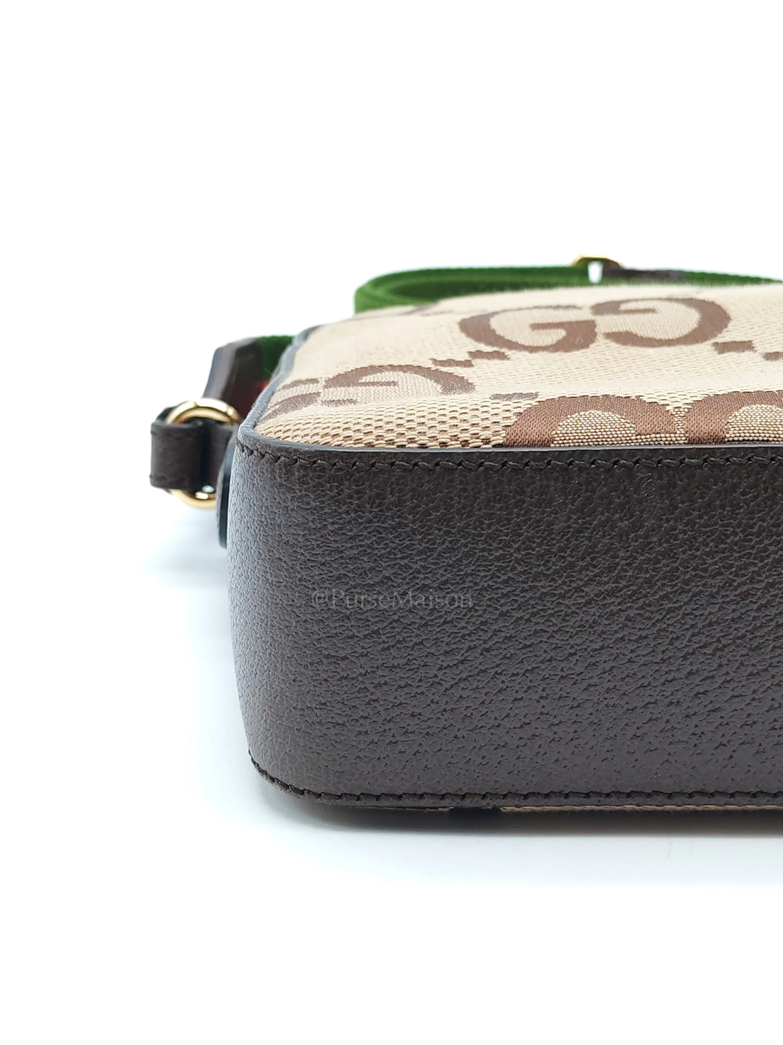 Gucci Jumbo Logo Messenger Crossbody Bag - Image 13