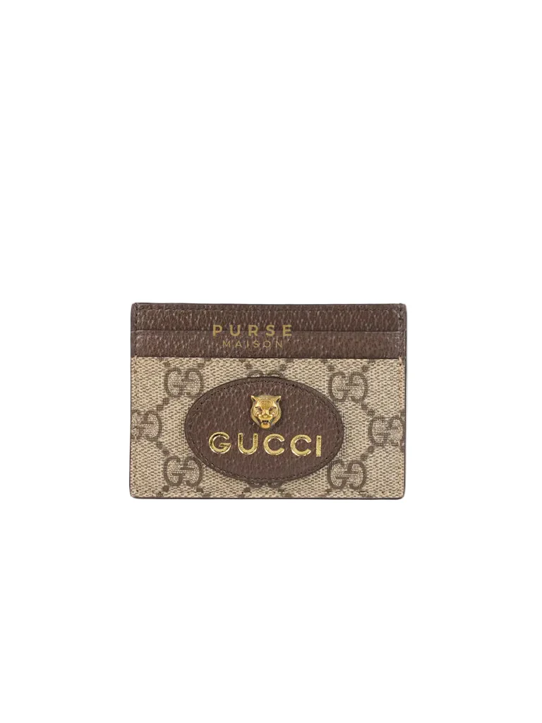 Gucci GG Neo Vintage Cardholder in Yellow Supreme Monogram