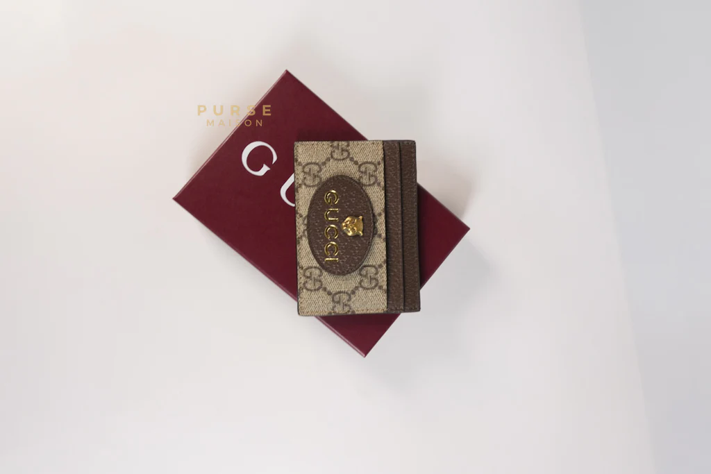 Gucci GG Neo Vintage Cardholder in Yellow Supreme Monogram - Image 13