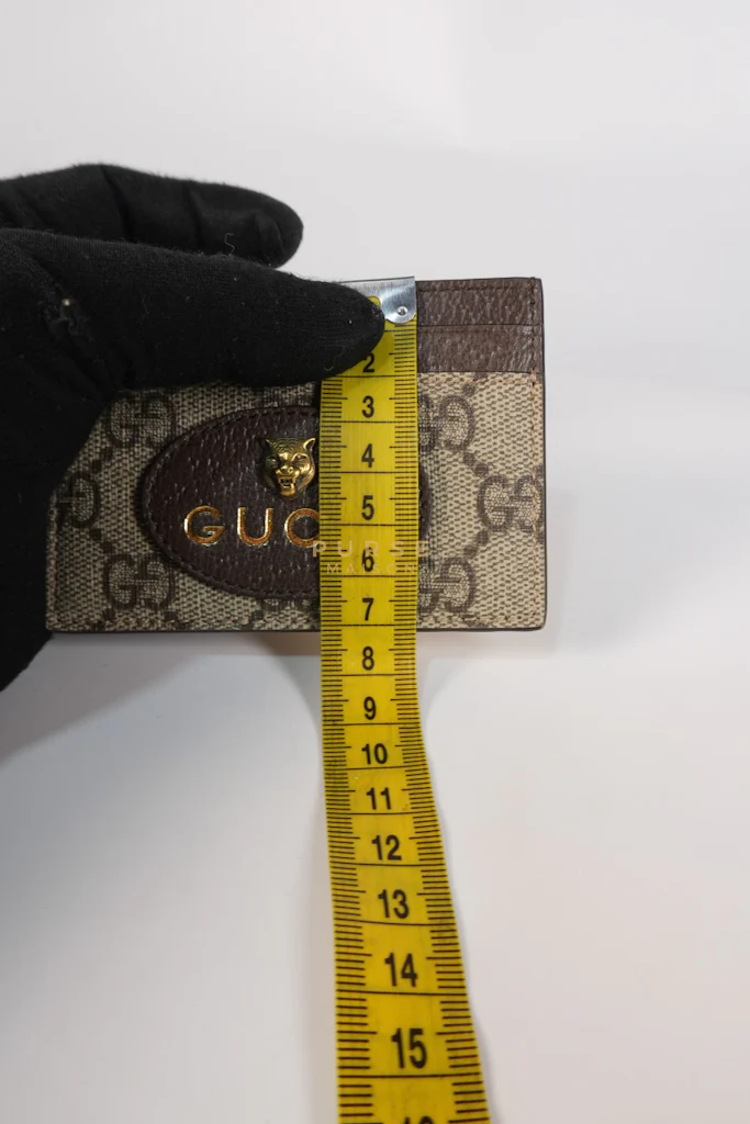 Gucci GG Neo Vintage Cardholder in Yellow Supreme Monogram - Image 14