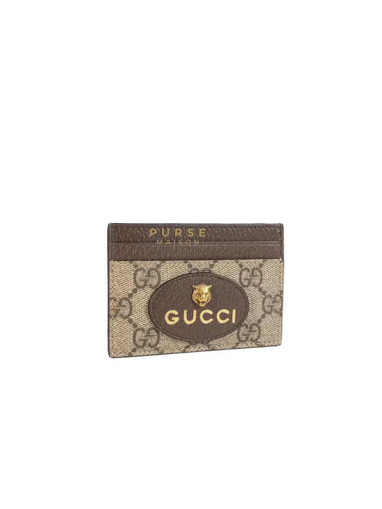 Gucci GG Neo Vintage Cardholder in Yellow Supreme Monogram - Image 2