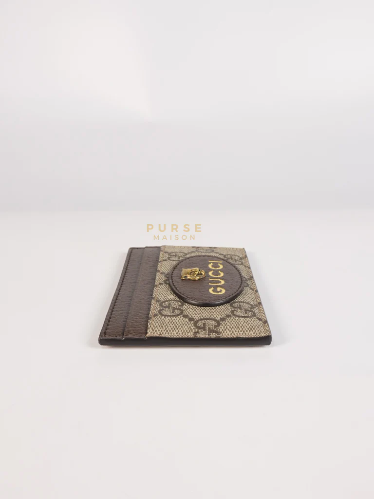 Gucci GG Neo Vintage Cardholder in Yellow Supreme Monogram - Image 5