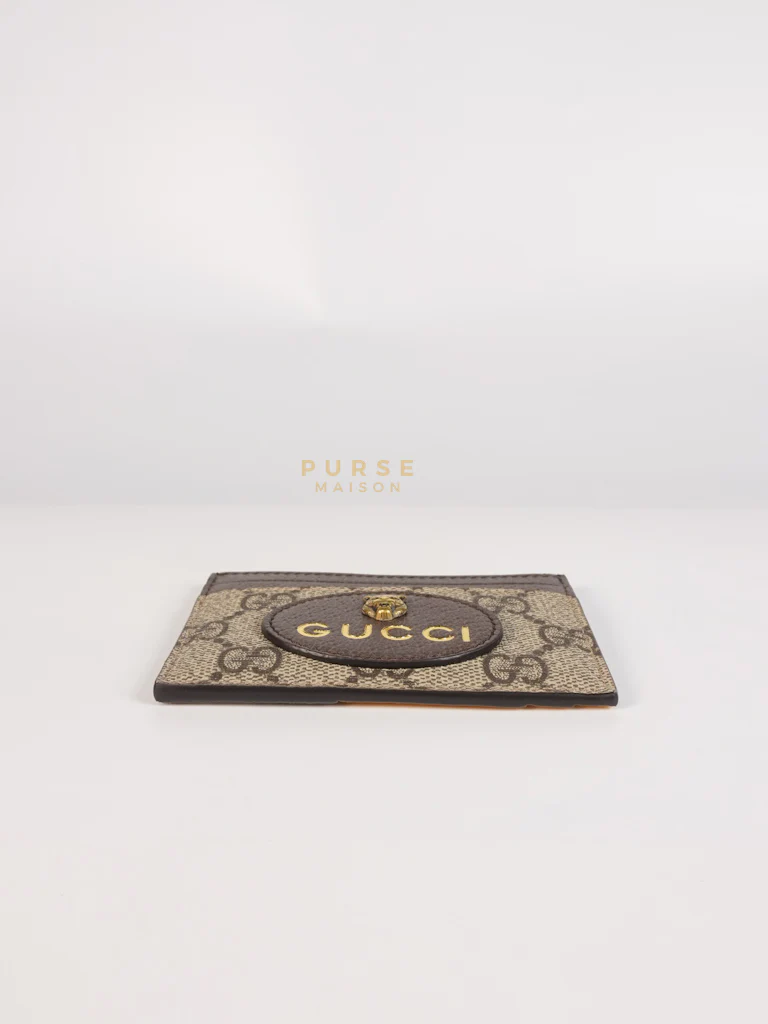 Gucci GG Neo Vintage Cardholder in Yellow Supreme Monogram - Image 6